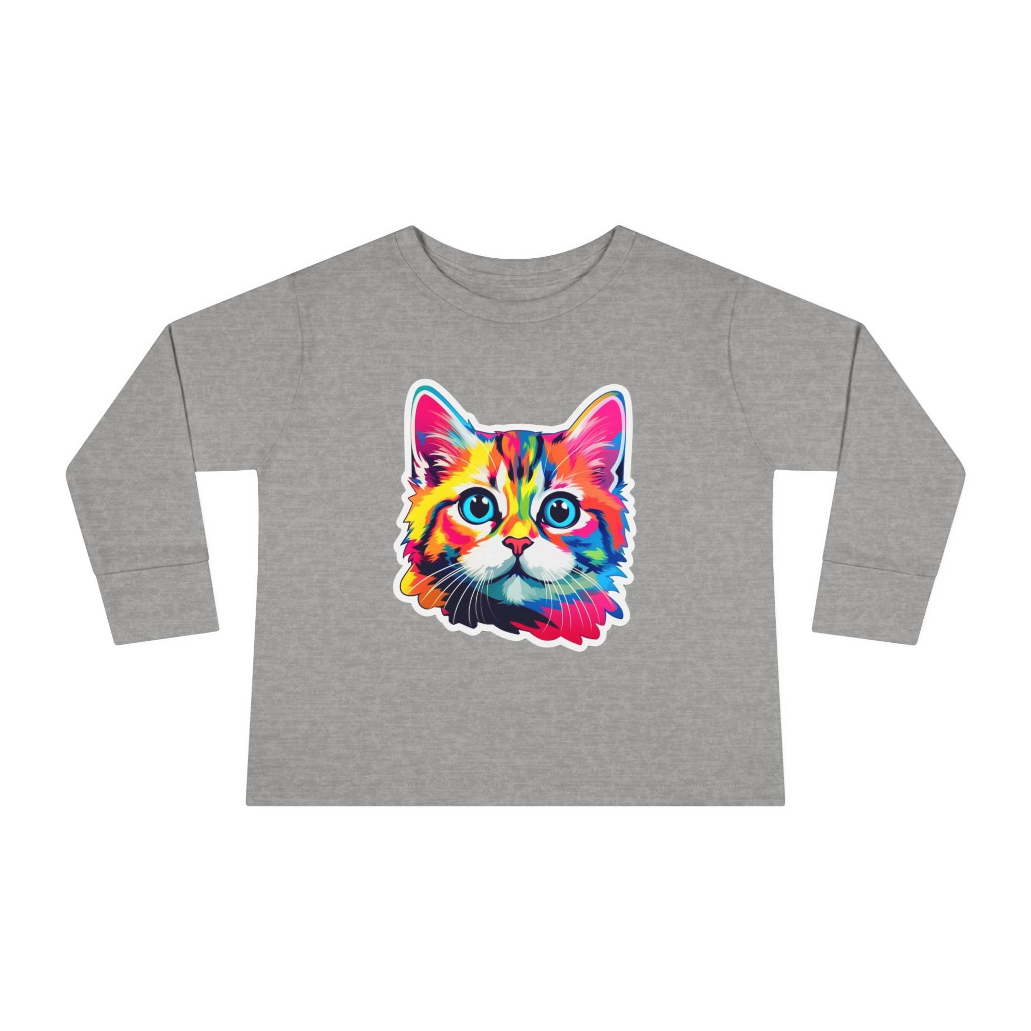 Toddler Long Sleeve Tee - Kittens 10
