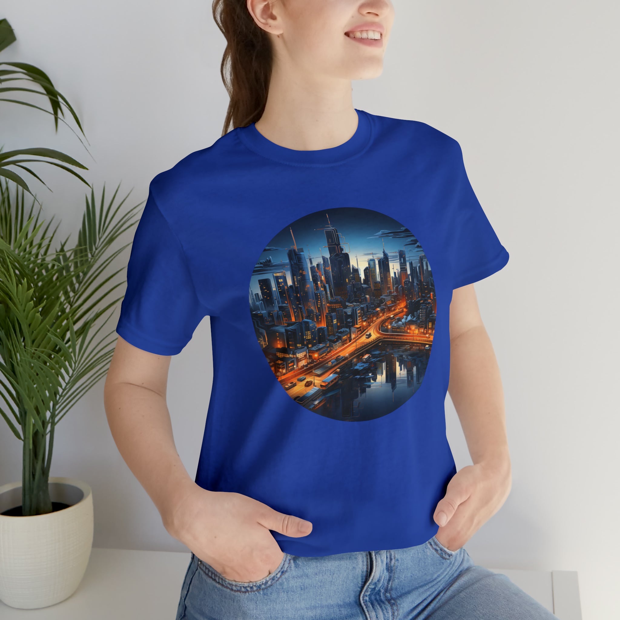 Unisex Jersey Short Sleeve Tee - Isometric Designs 06