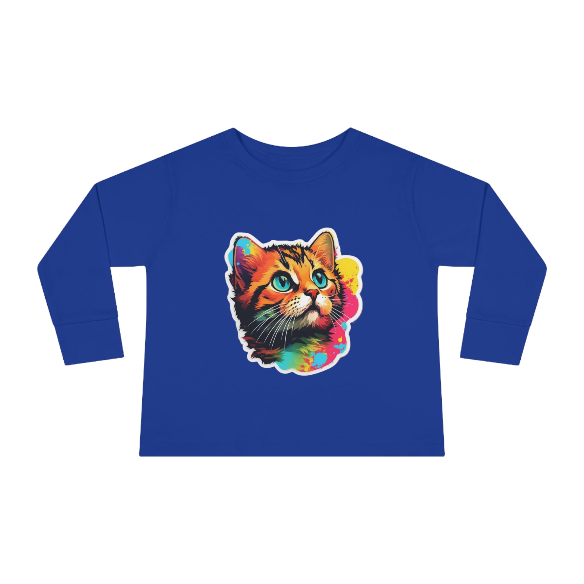 Toddler Long Sleeve Tee - Kittens 05