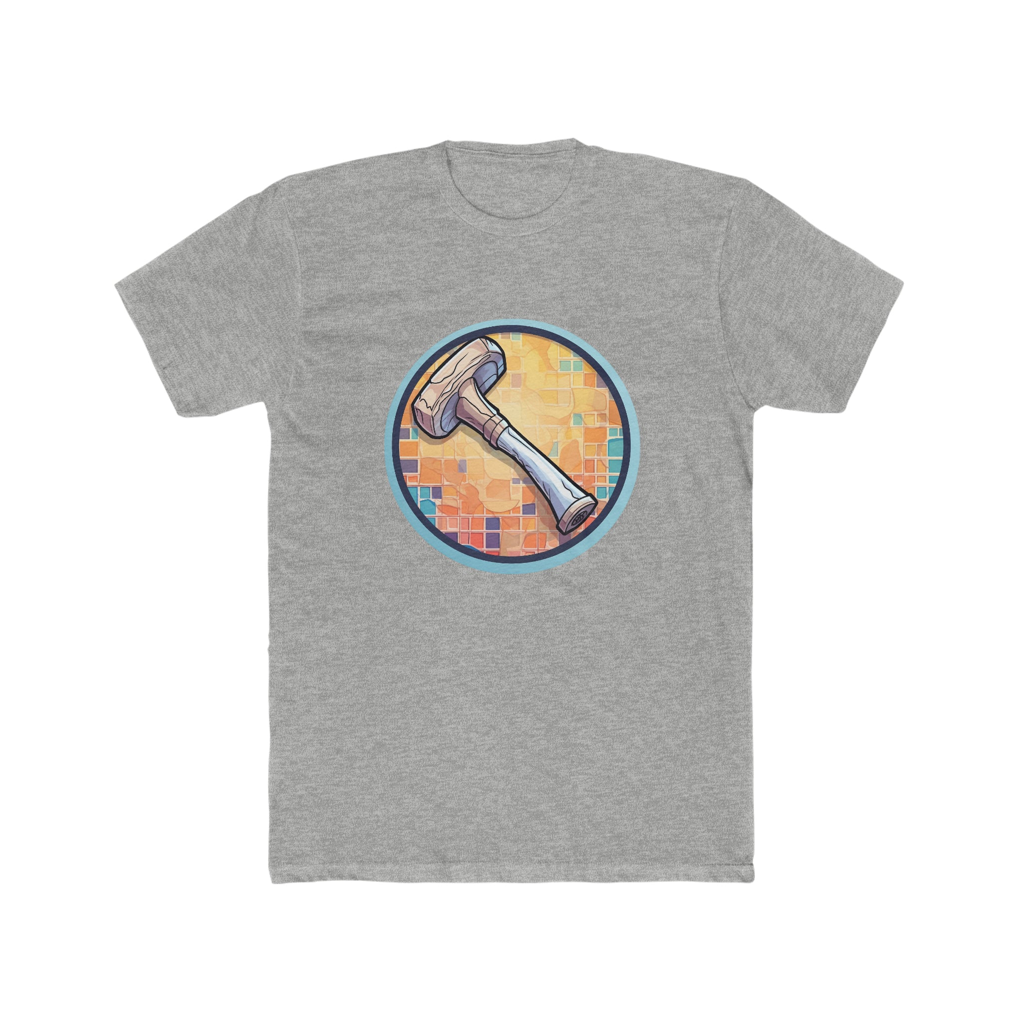 Men's Cotton Crew Tee - Pop Art - Hammer 03