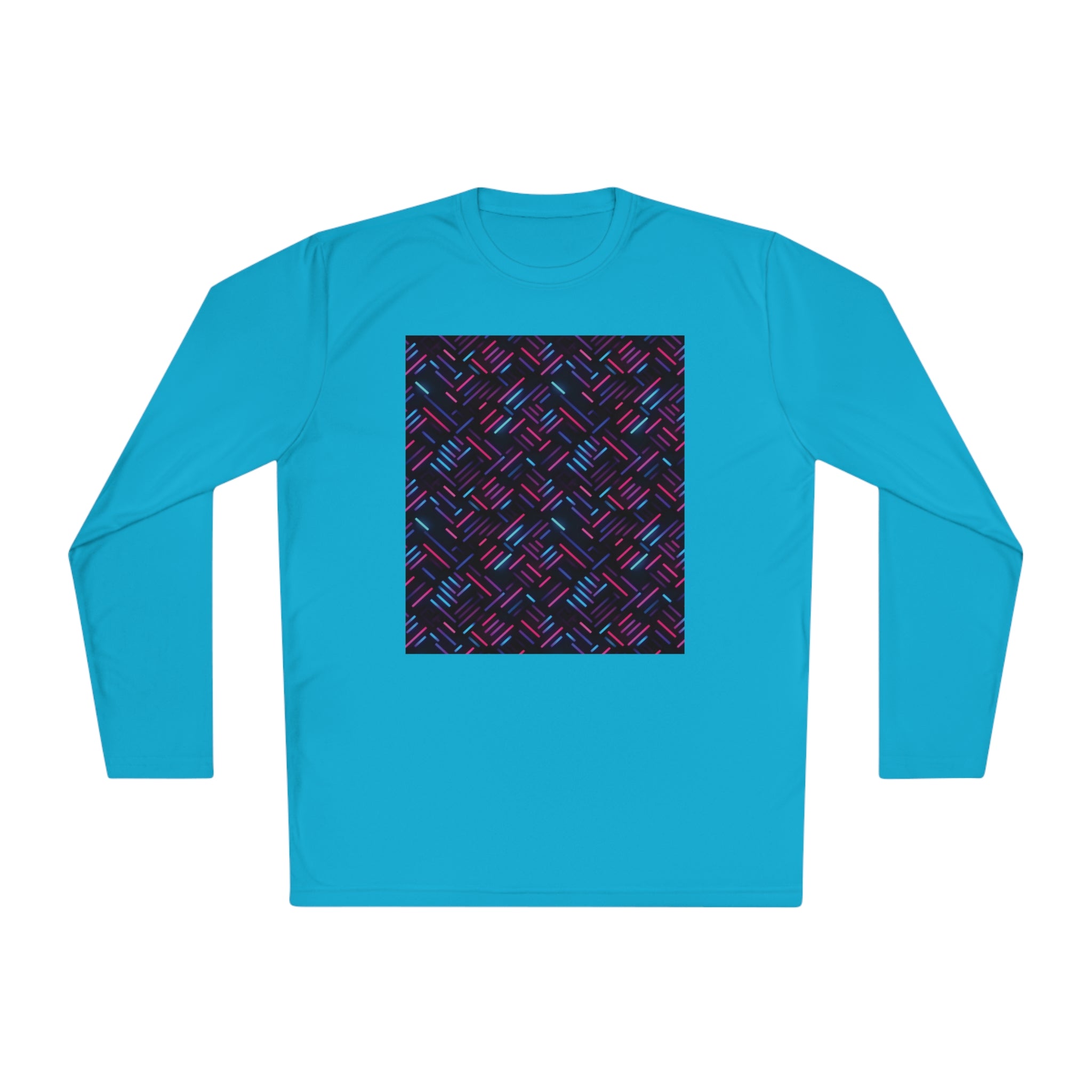 Unisex Lightweight Long Sleeve Tee (AOP) - Abstract Designs 03