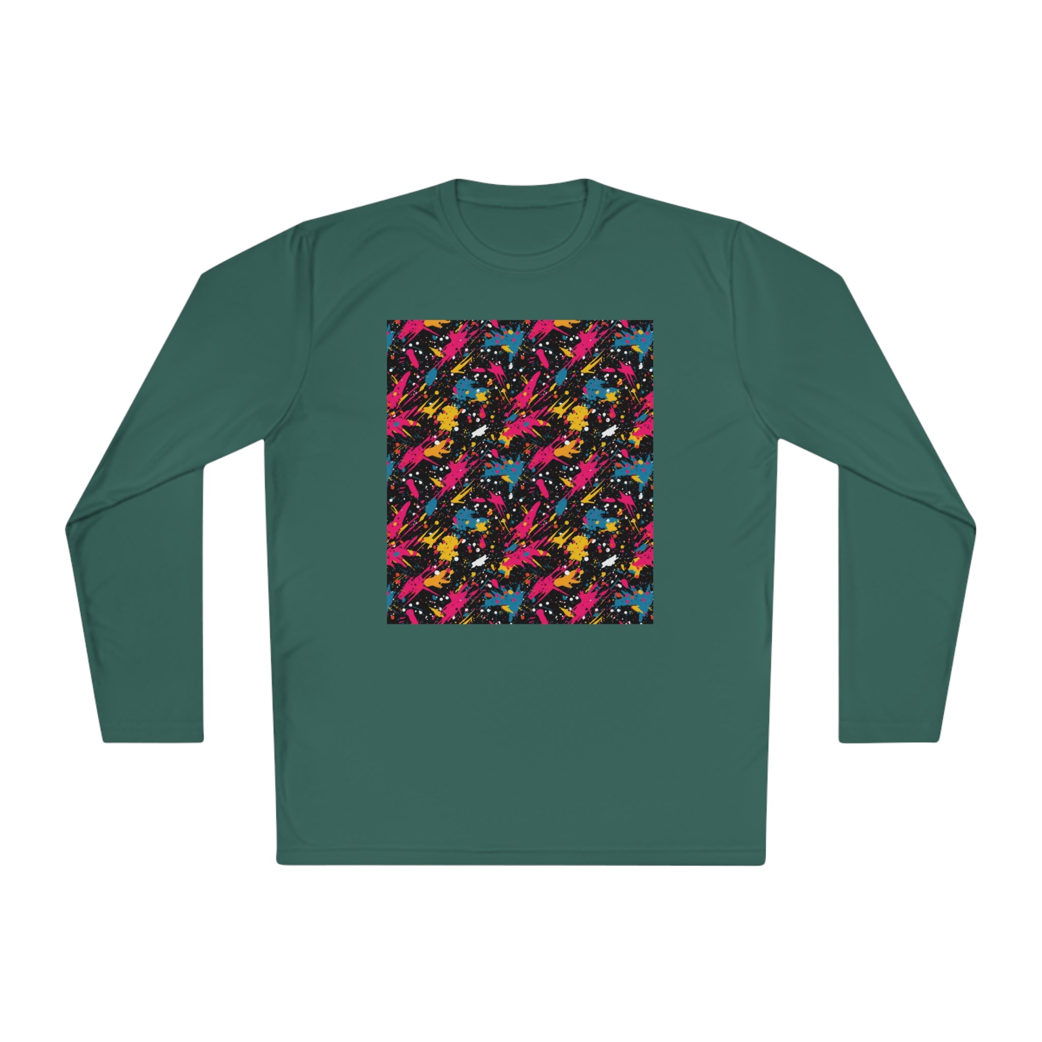 Unisex Lightweight Long Sleeve Tee (AOP) - Abstract Designs 10