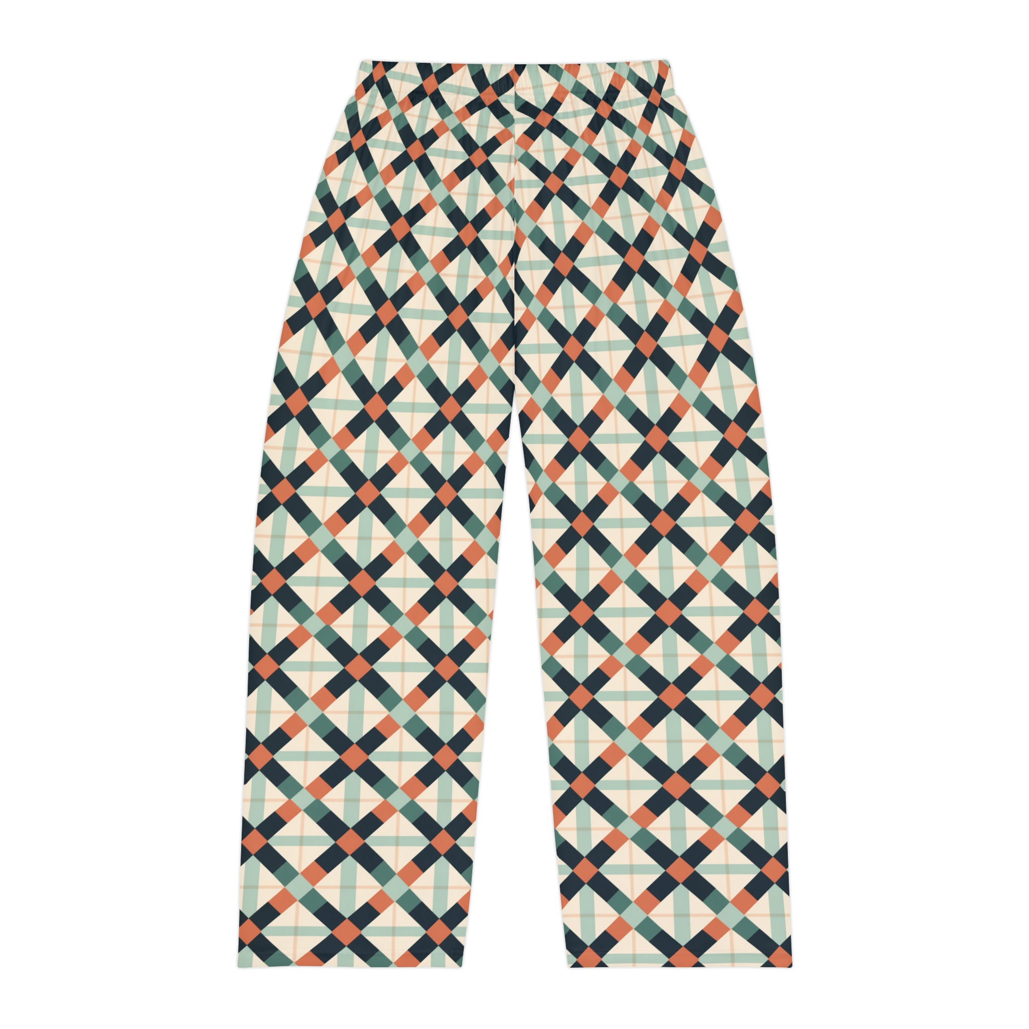 Men's Pajama Pants (AOP) - Seamless Checkered Designs 07