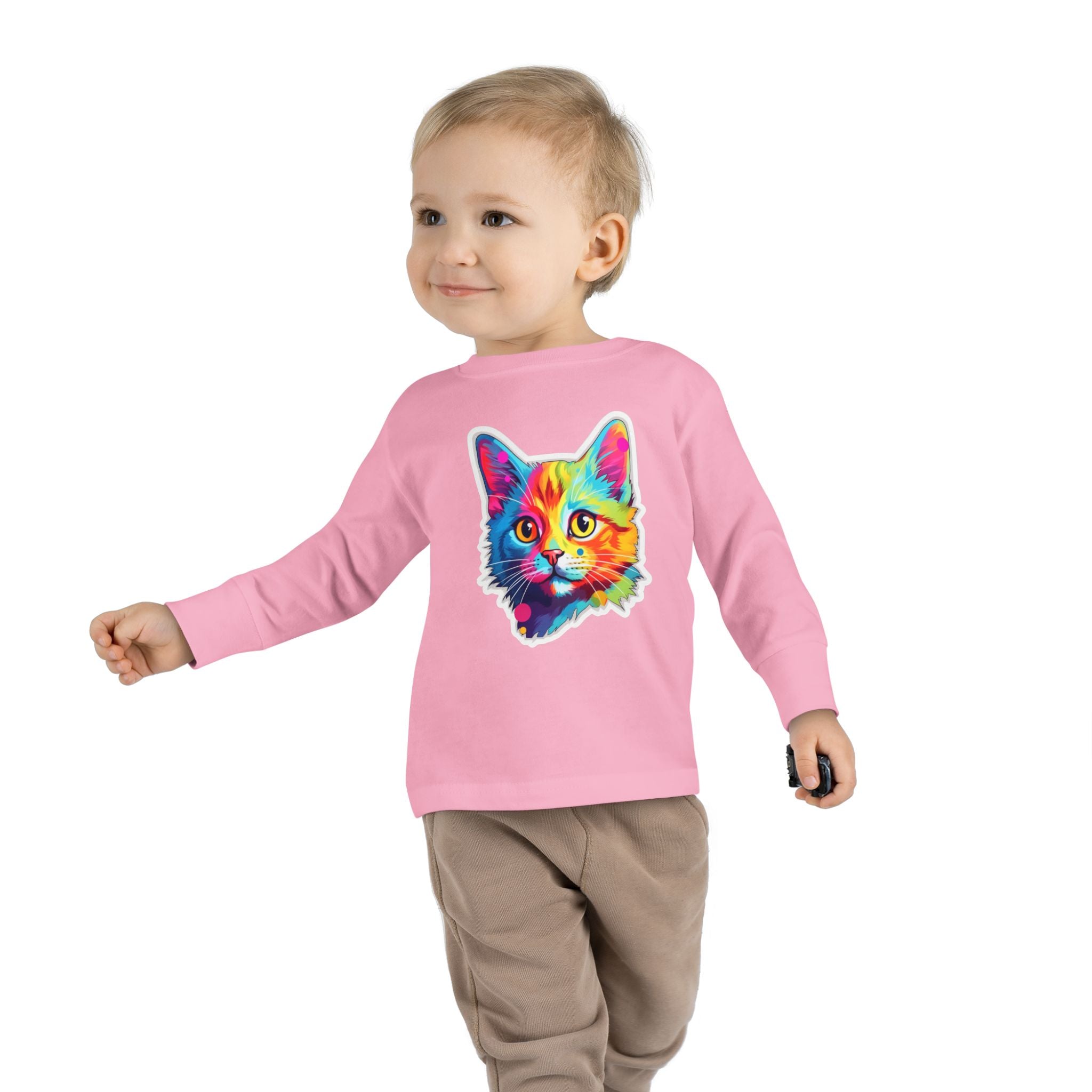 Toddler Long Sleeve Tee - Kittens 09