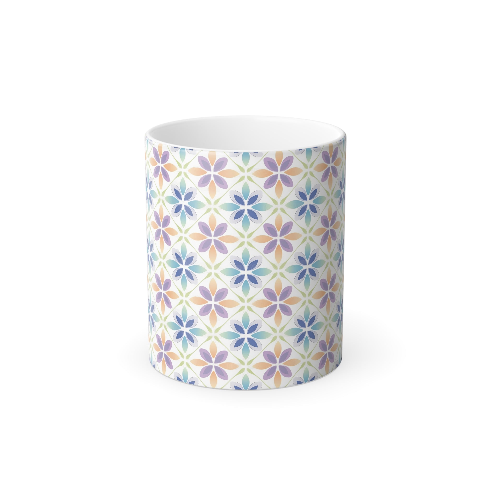 Color-Changing Mug, 11oz — Abstract Designs 04