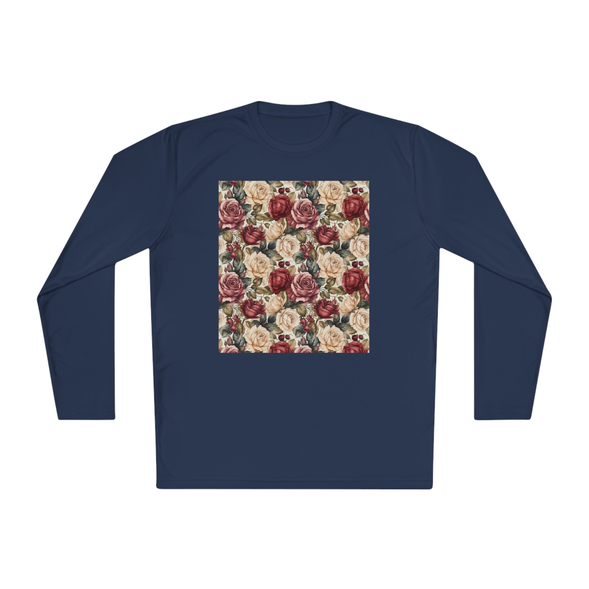 Unisex Lightweight Long Sleeve Tee (AOP) - Abstract Designs 14