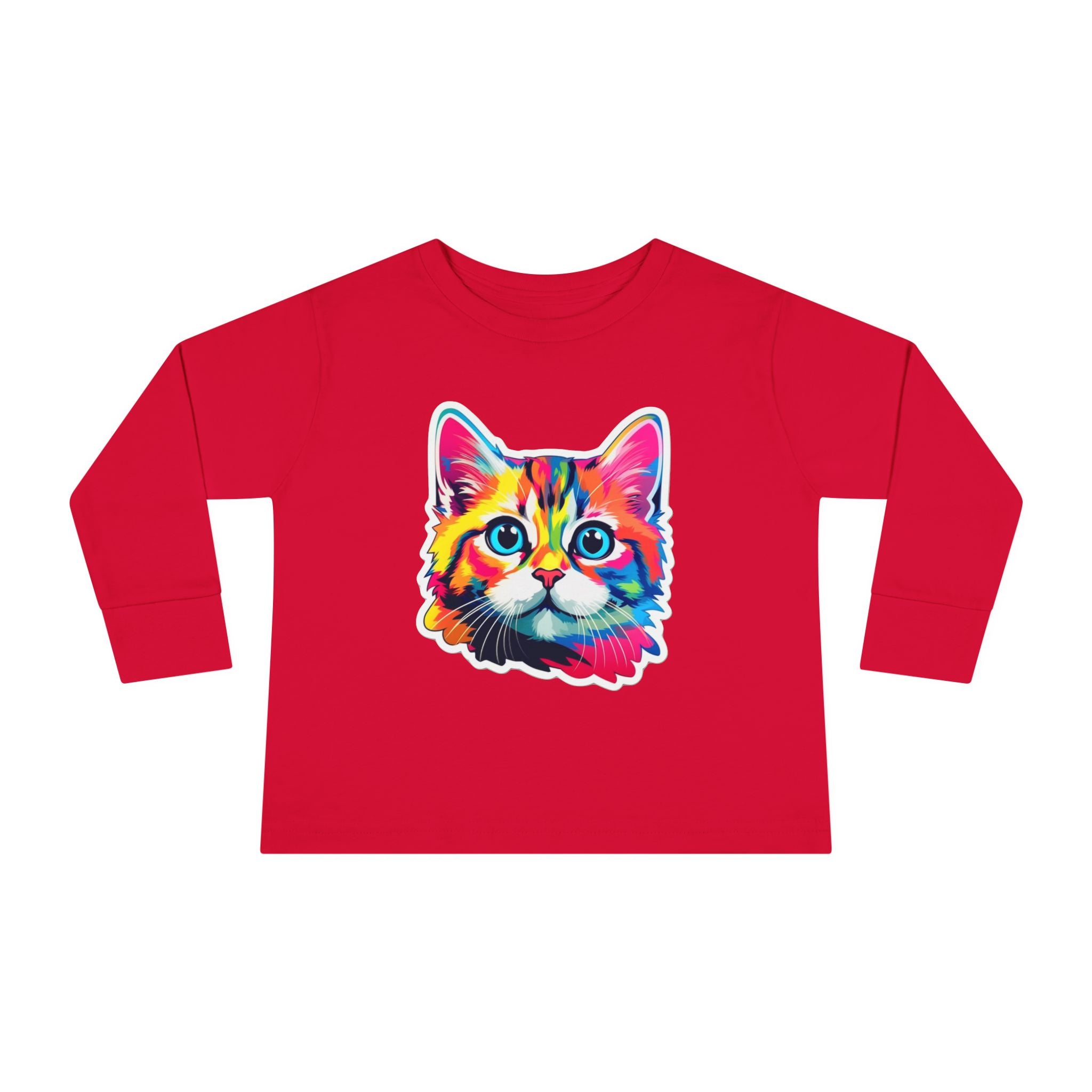 Toddler Long Sleeve Tee - Kittens 10