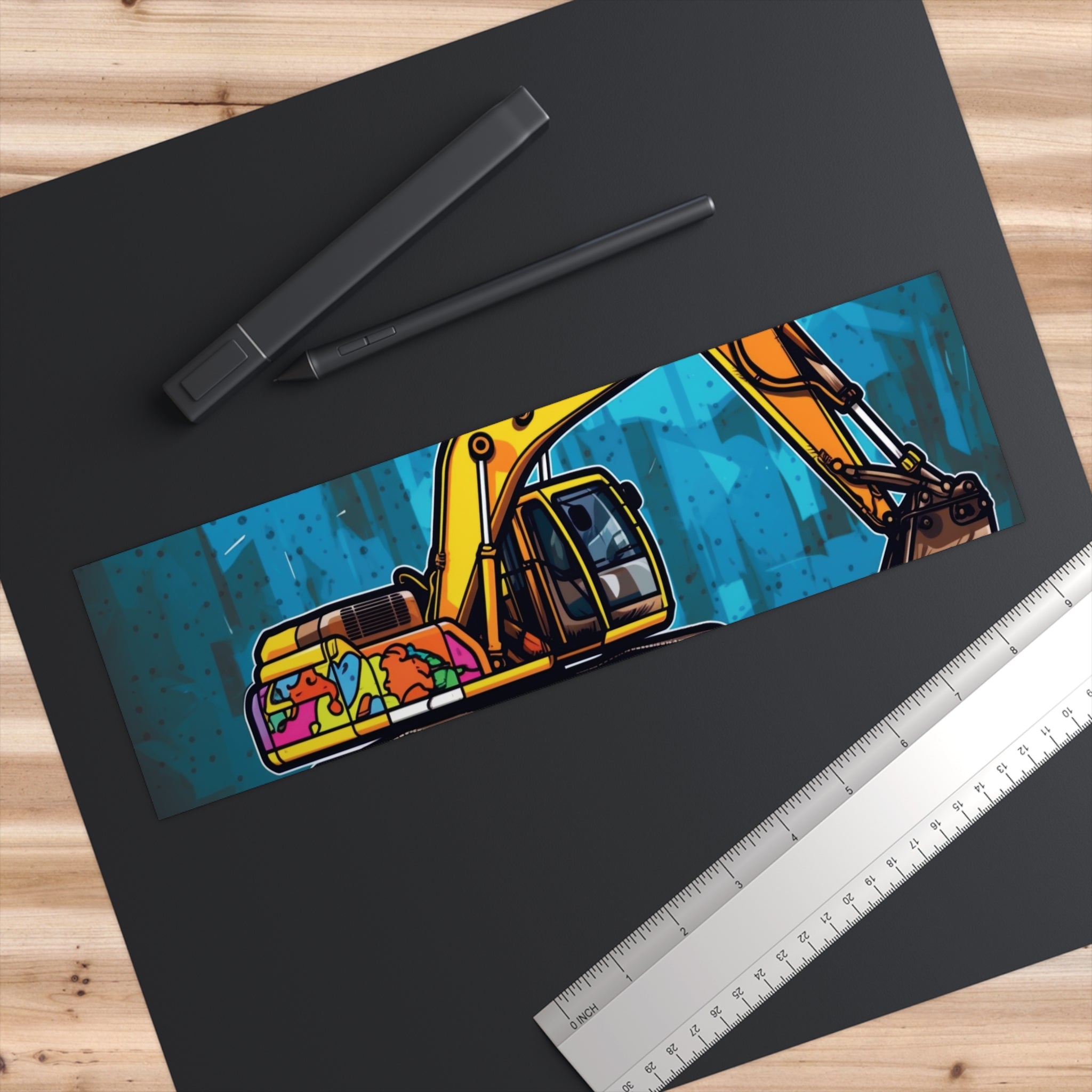 Bumper Stickers - Pop Art Designs, Excavator