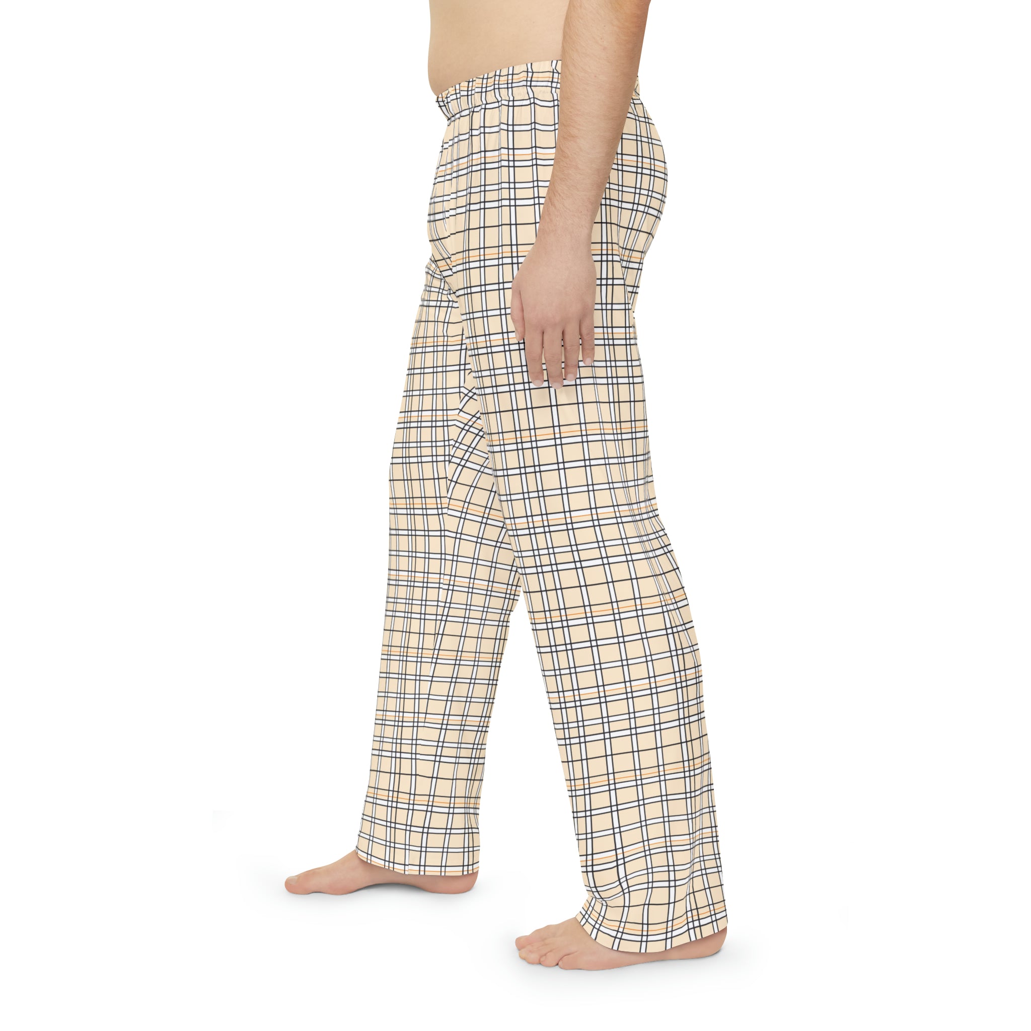 Men's Pajama Pants (AOP) - Seamless Checkered Designs 06