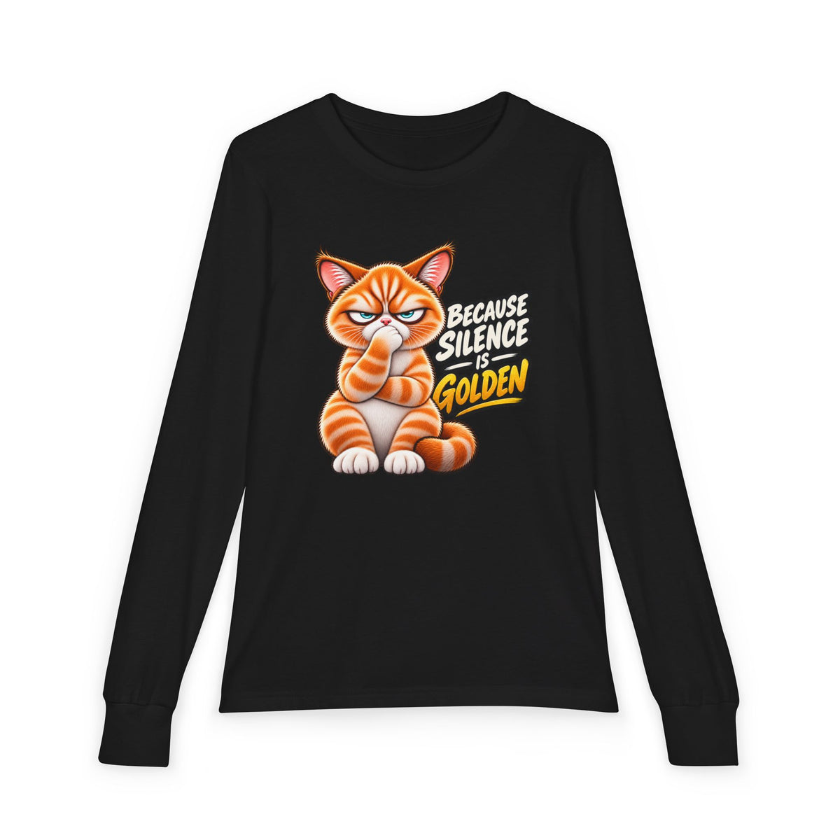 Silence is Golden - Mildly Feral - Youth Long Sleeve Tee