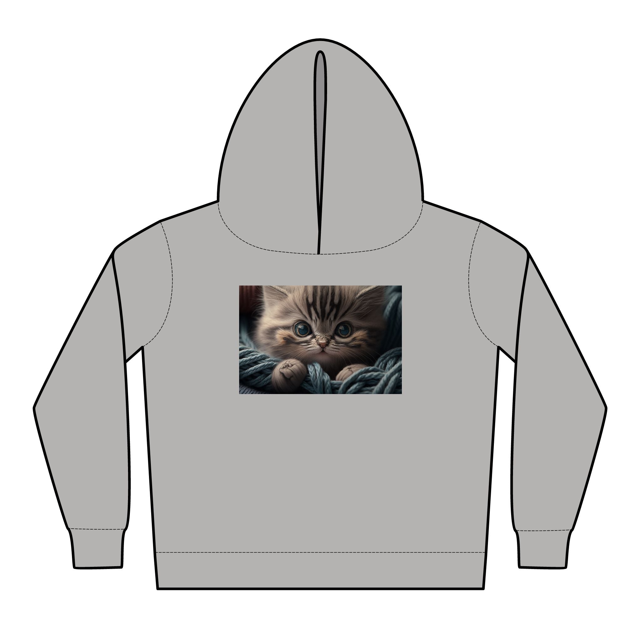 Toddler Pullover Fleece Hoodies - Digital Designs 09