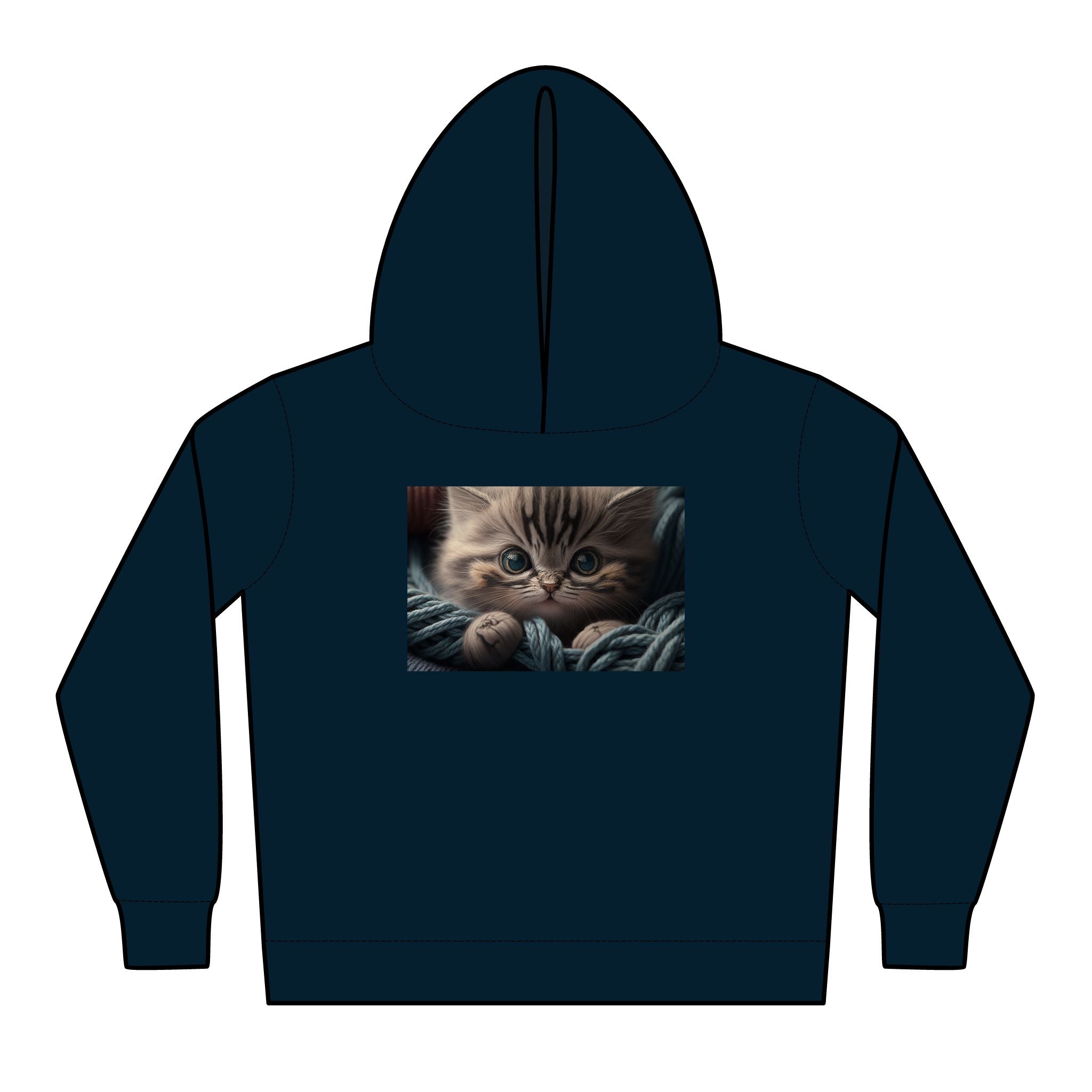 Toddler Pullover Fleece Hoodies - Digital Designs 09