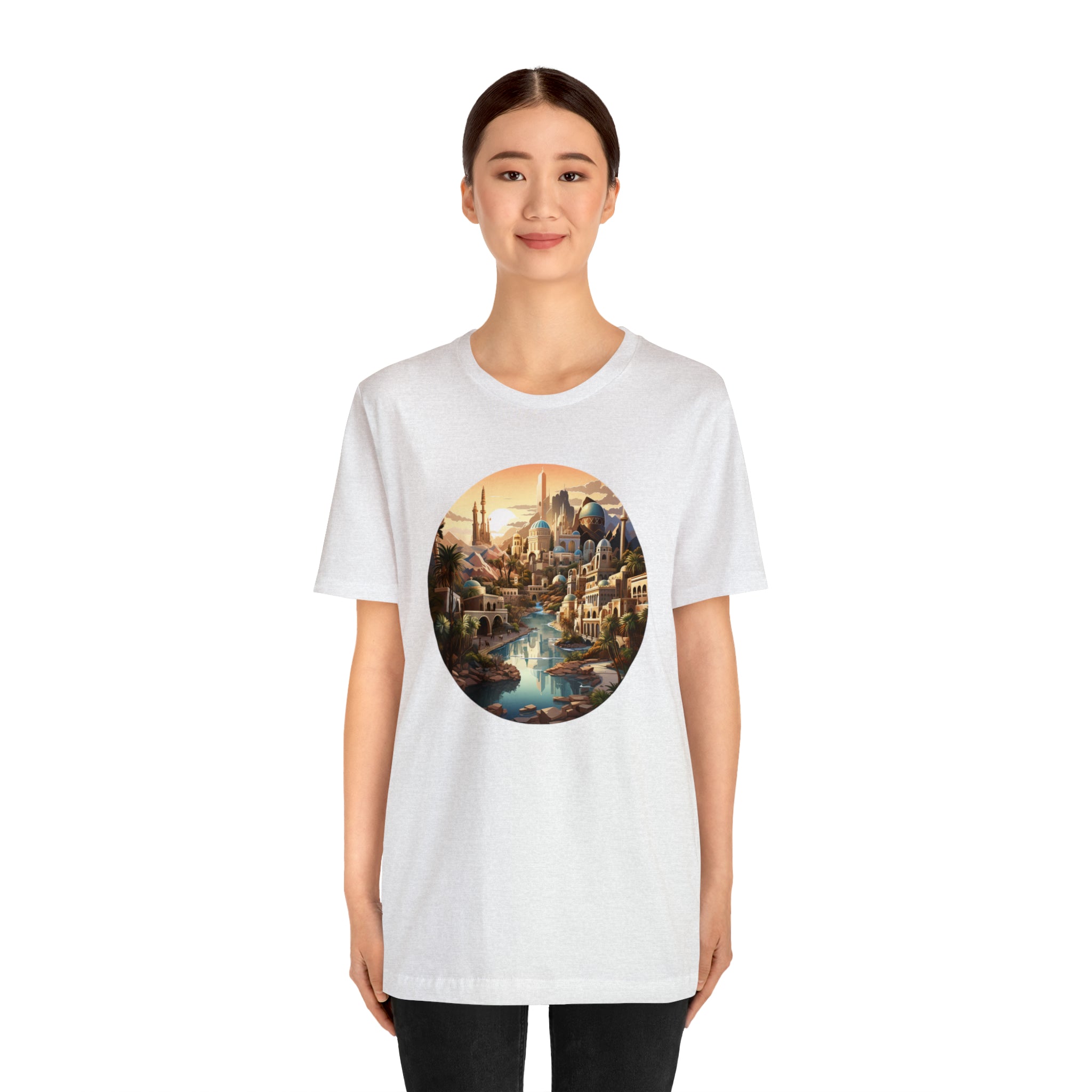 Unisex Jersey Short Sleeve Tee - Isometric Designs 07