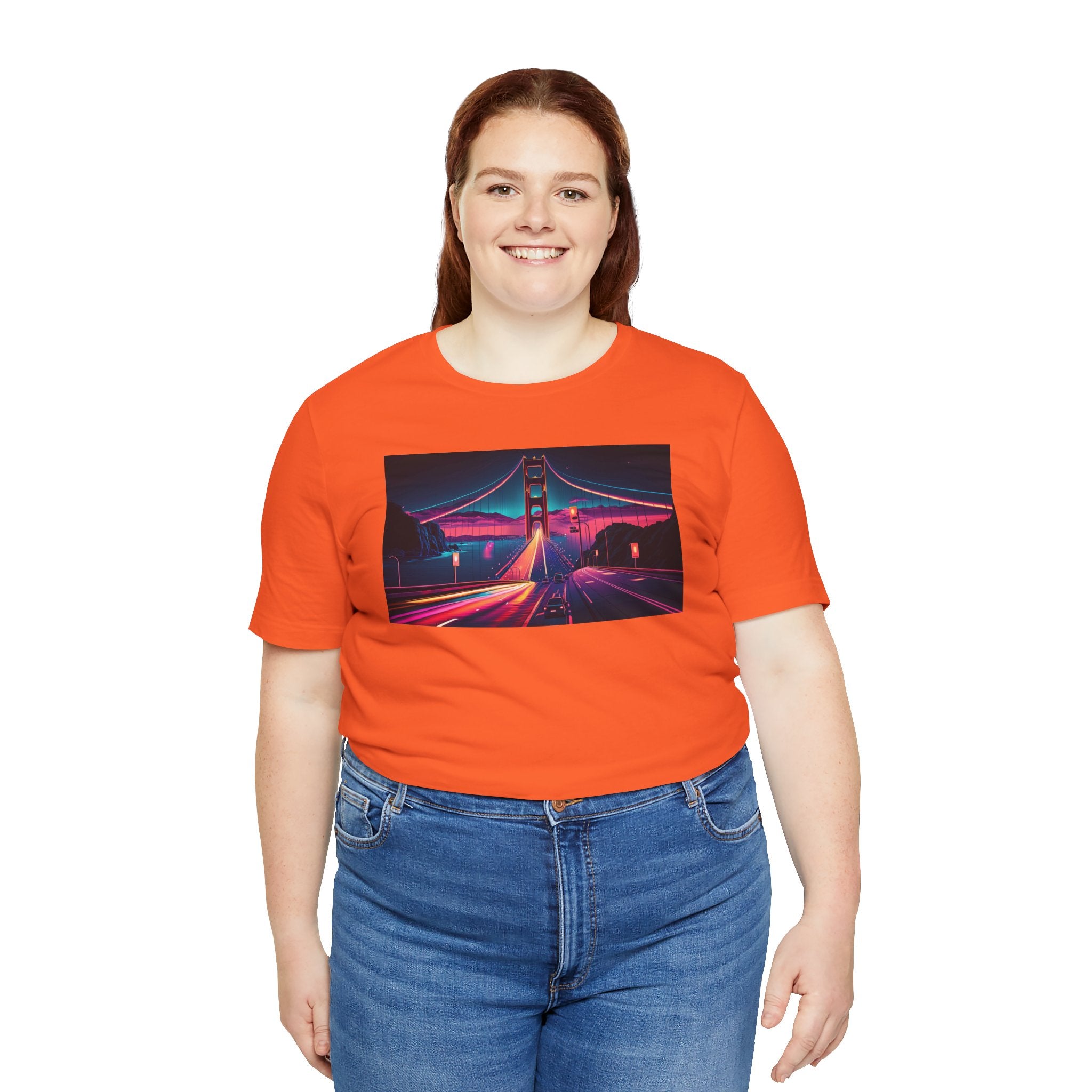 Unisex Jersey Short Sleeve Tee - Golden Gate Bridge, San Francisco, USA