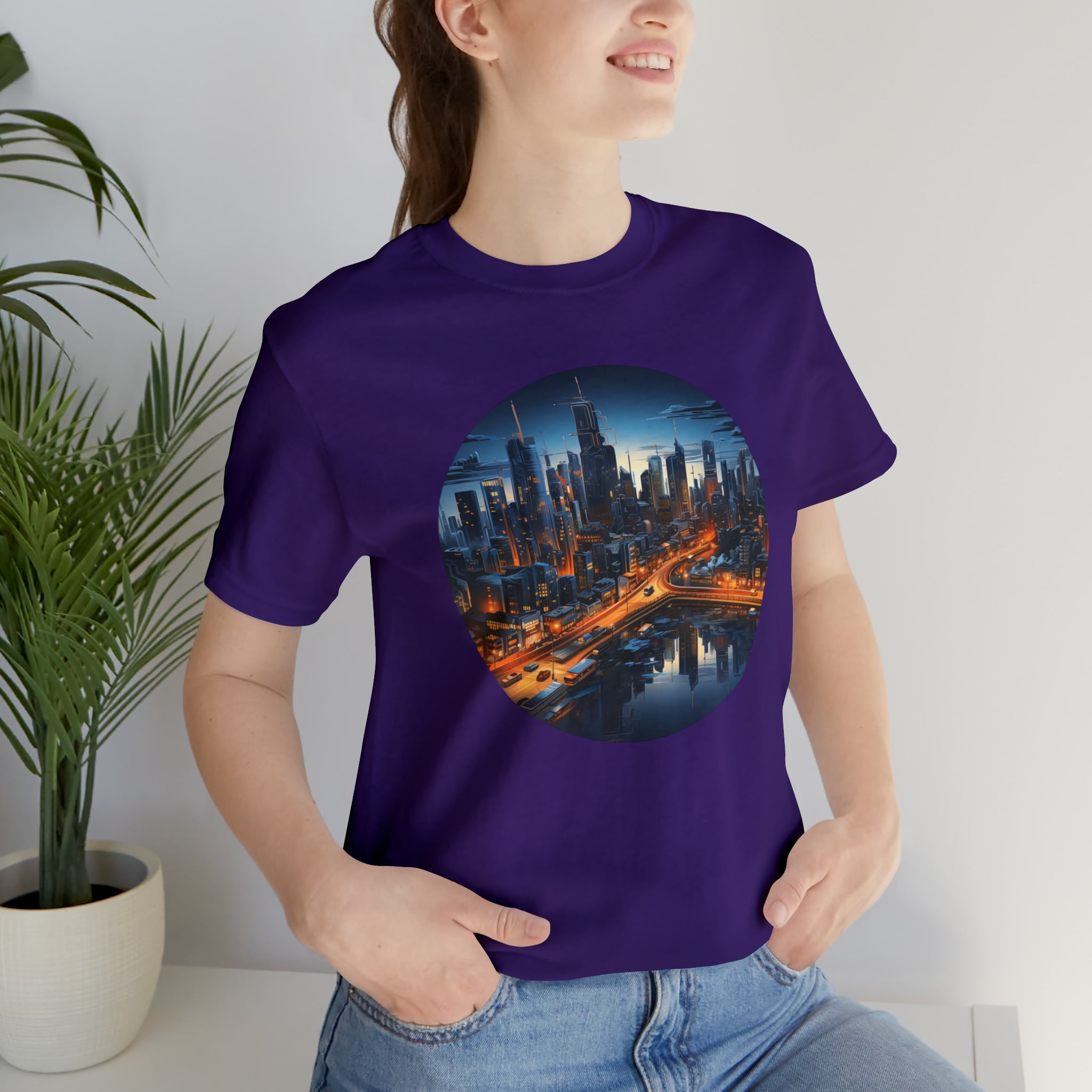 Unisex Jersey Short Sleeve Tee - Isometric Designs 06