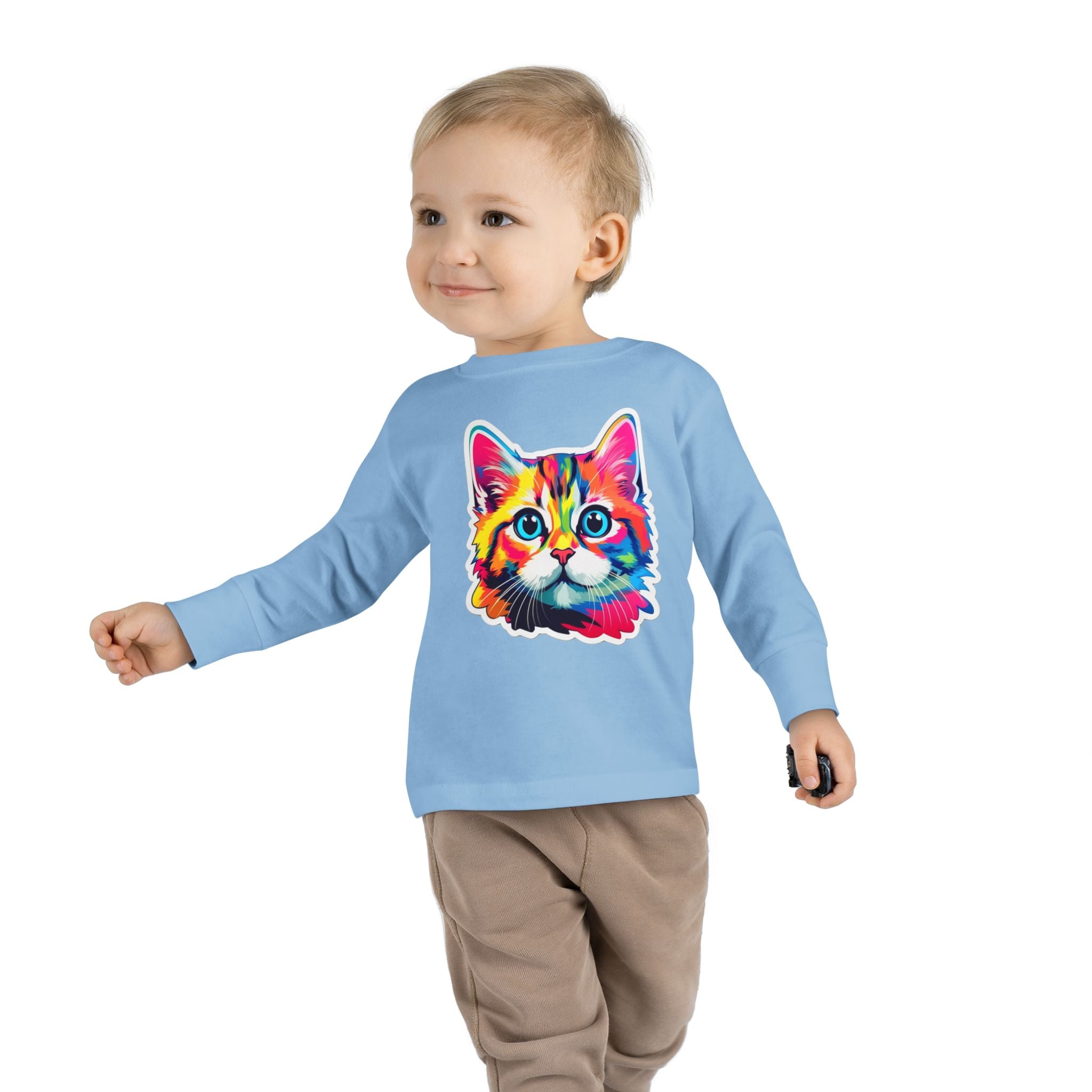 Toddler Long Sleeve Tee - Kittens 10