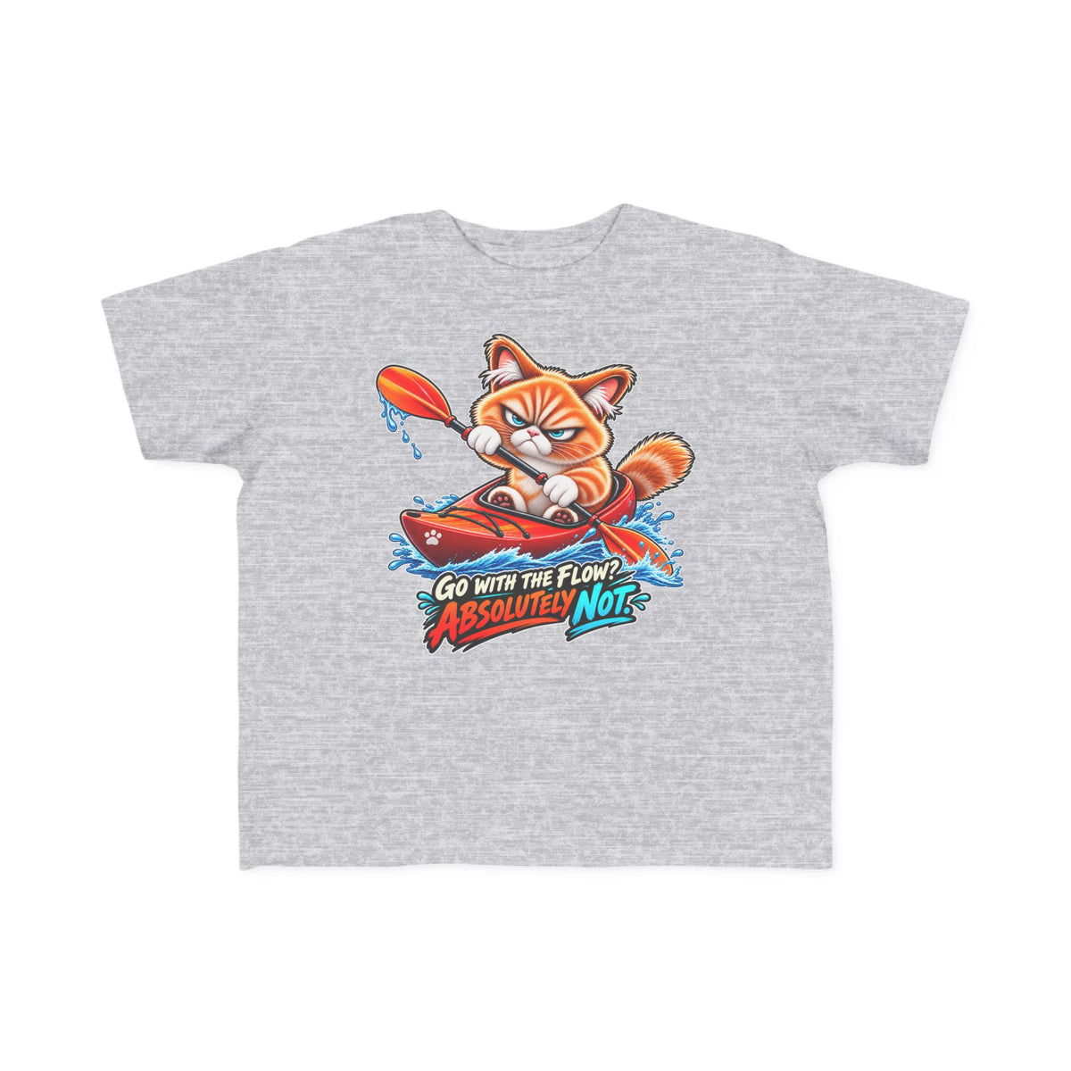 Kayaking - Mildly Feral - Toddler Short Sleeve Tee
