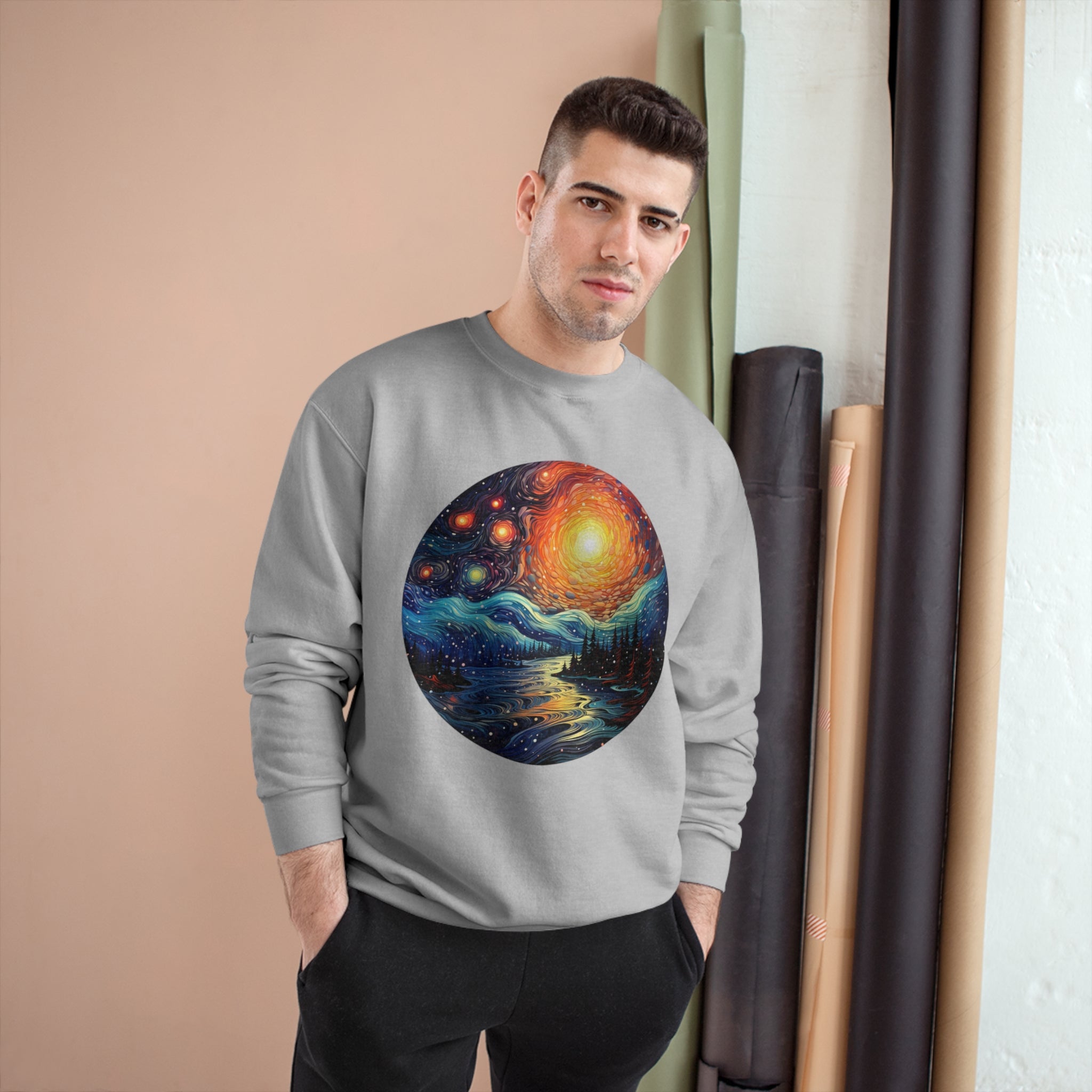 Champion Sweatshirt - Abstract Designs 02