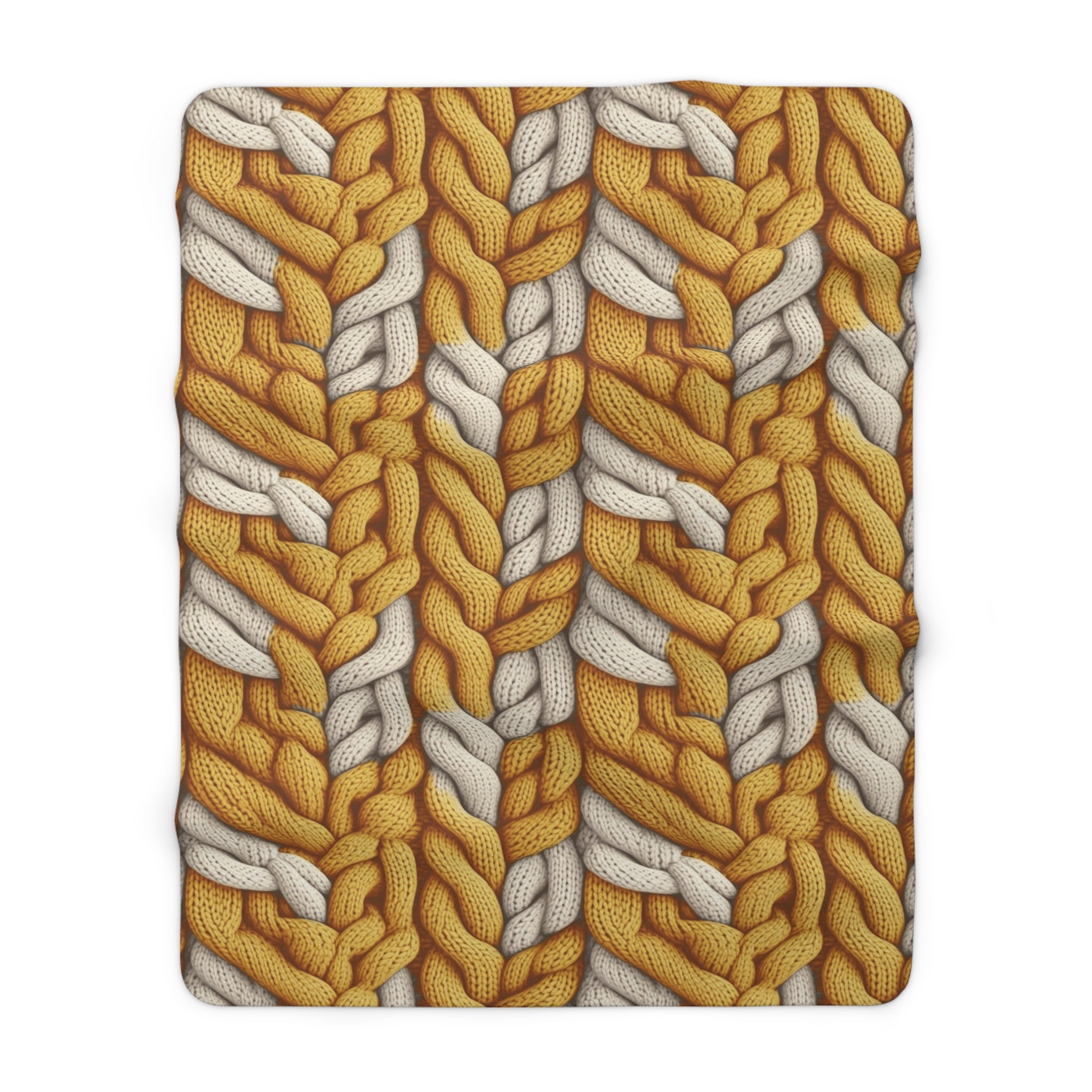 Sherpa Fleece Blanket (AOP) - Seamless Designs 06