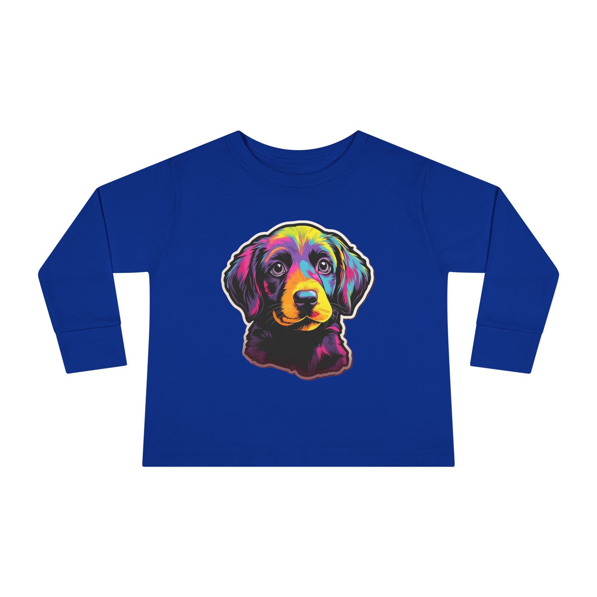 Toddler Long Sleeve Tee - Puppies 03