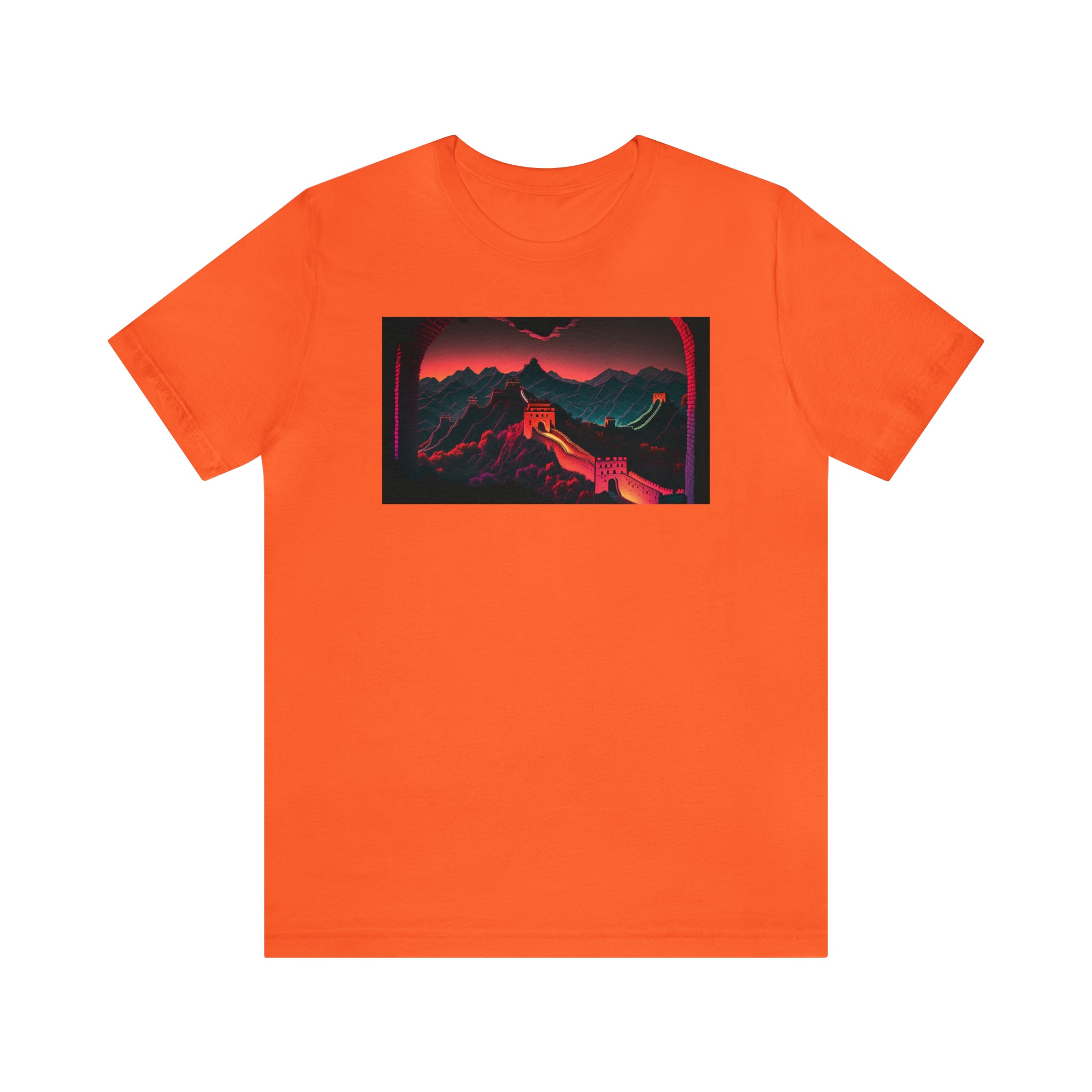 Unisex Jersey Short Sleeve Tee - Great Wall of China, China