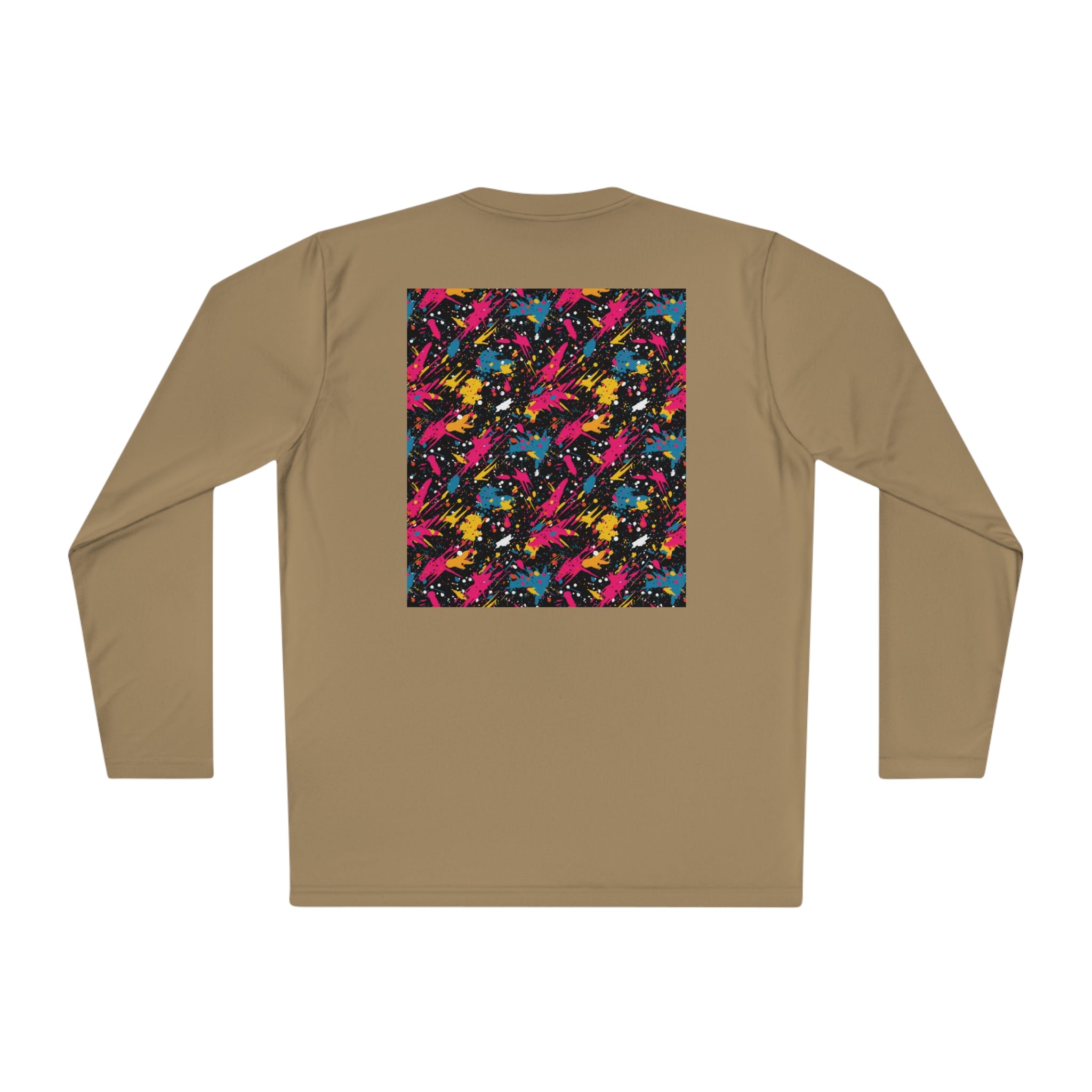 Unisex Lightweight Long Sleeve Tee (AOP) - Abstract Designs 10