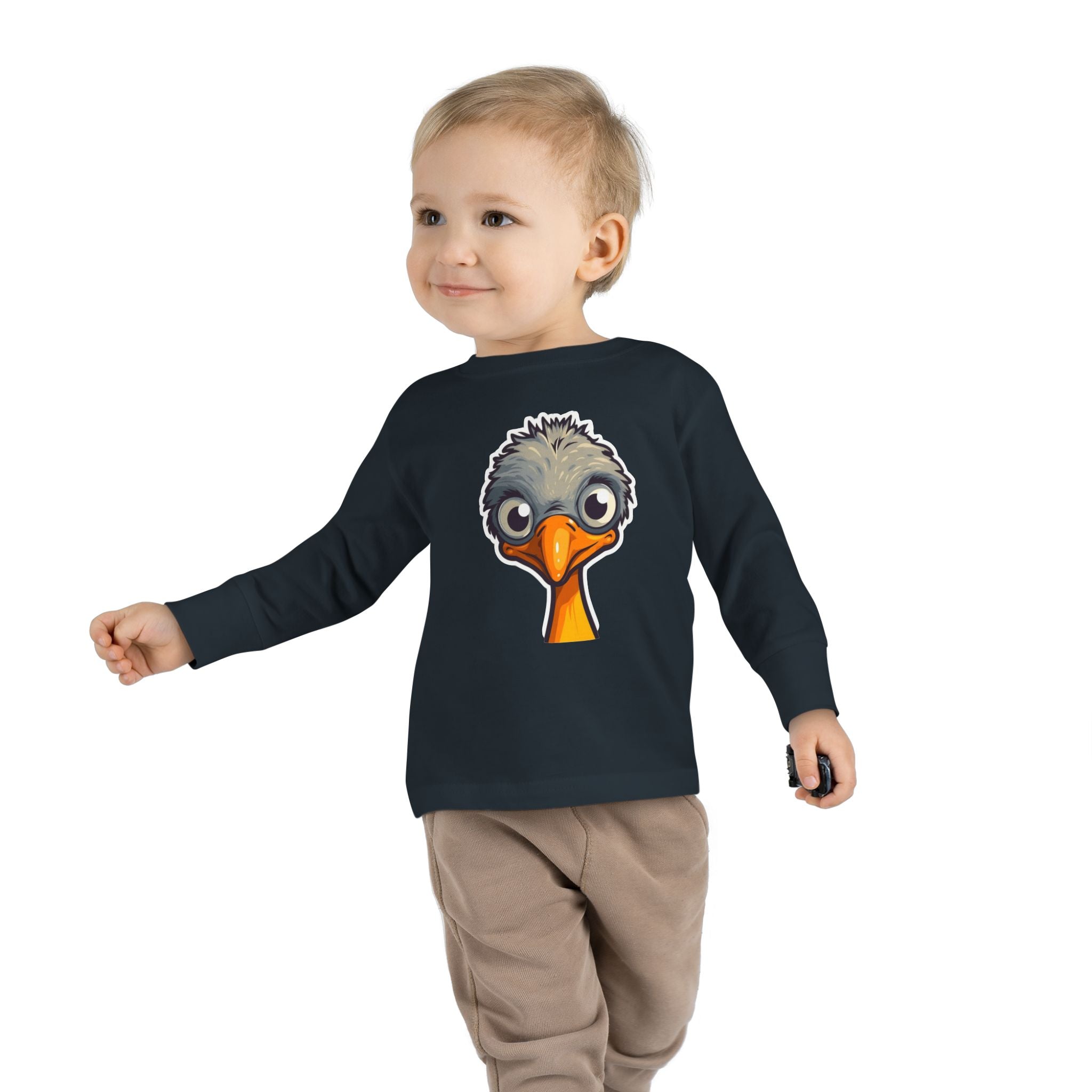 Toddler Long Sleeve Tee - Ostrich Chick