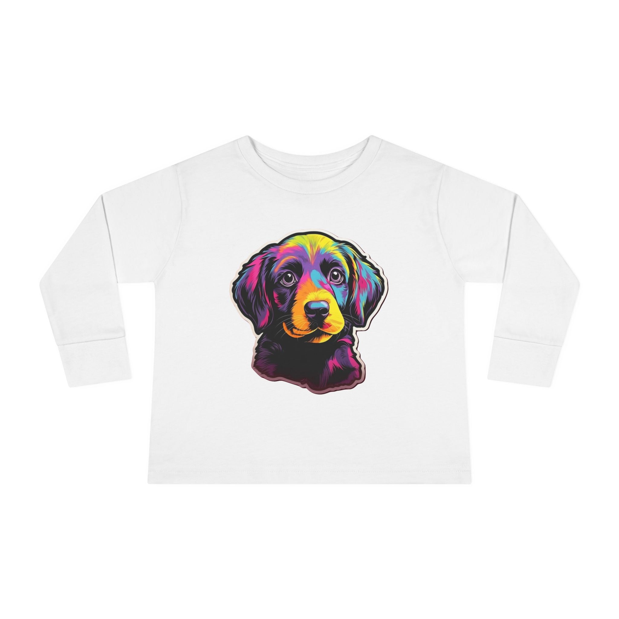 Toddler Long Sleeve Tee - Puppies 03