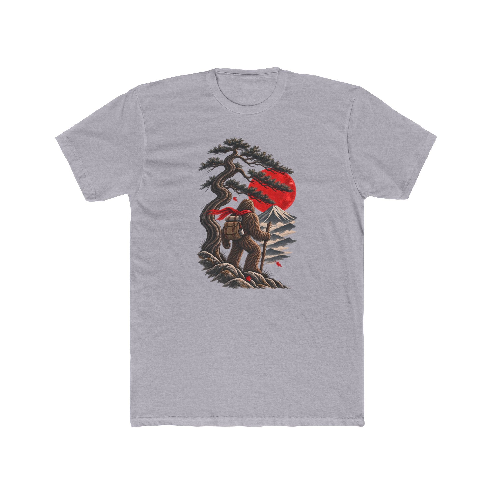 Men's Cotton Crew Tee - Shibui collection - The Wanderer