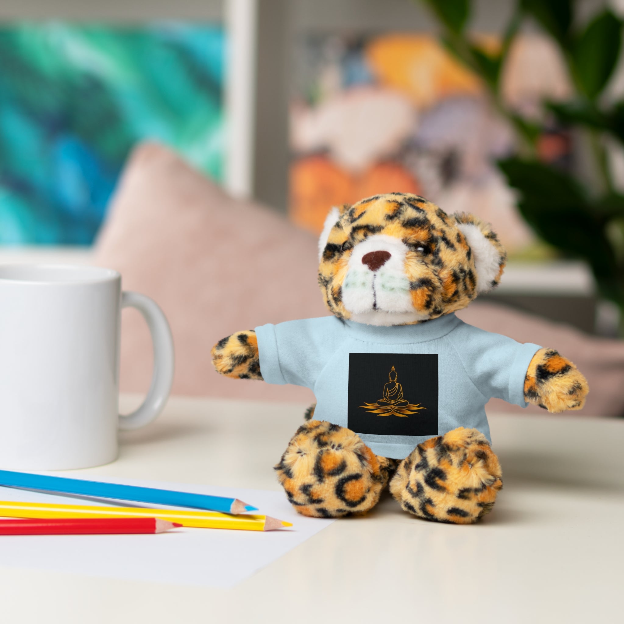 Plush Animal Gift - Meditation Tee