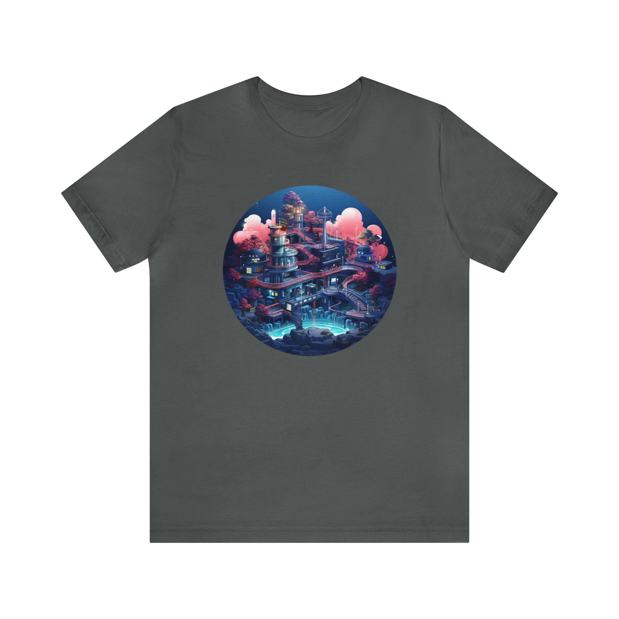 Unisex Jersey Short Sleeve Tee - Isometric Designs 03