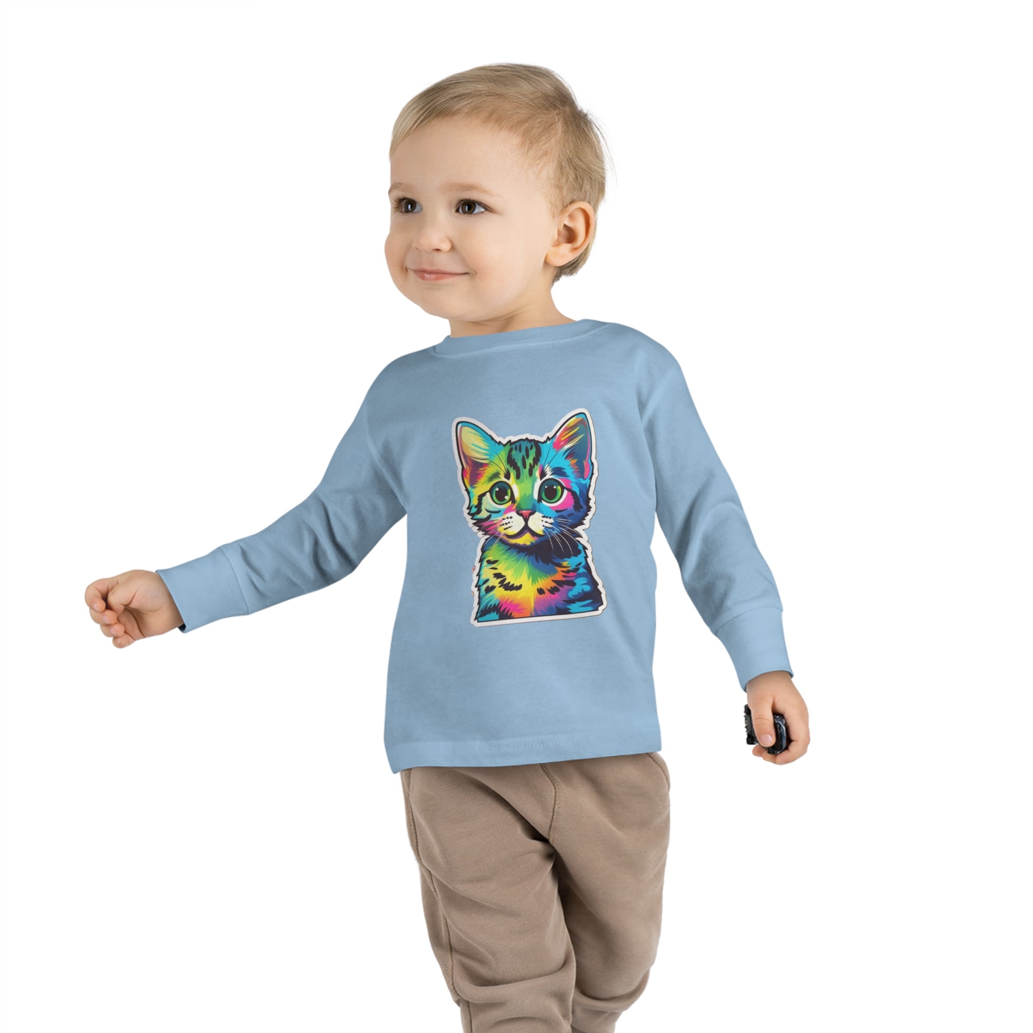Toddler Long Sleeve Tee - Kittens 06