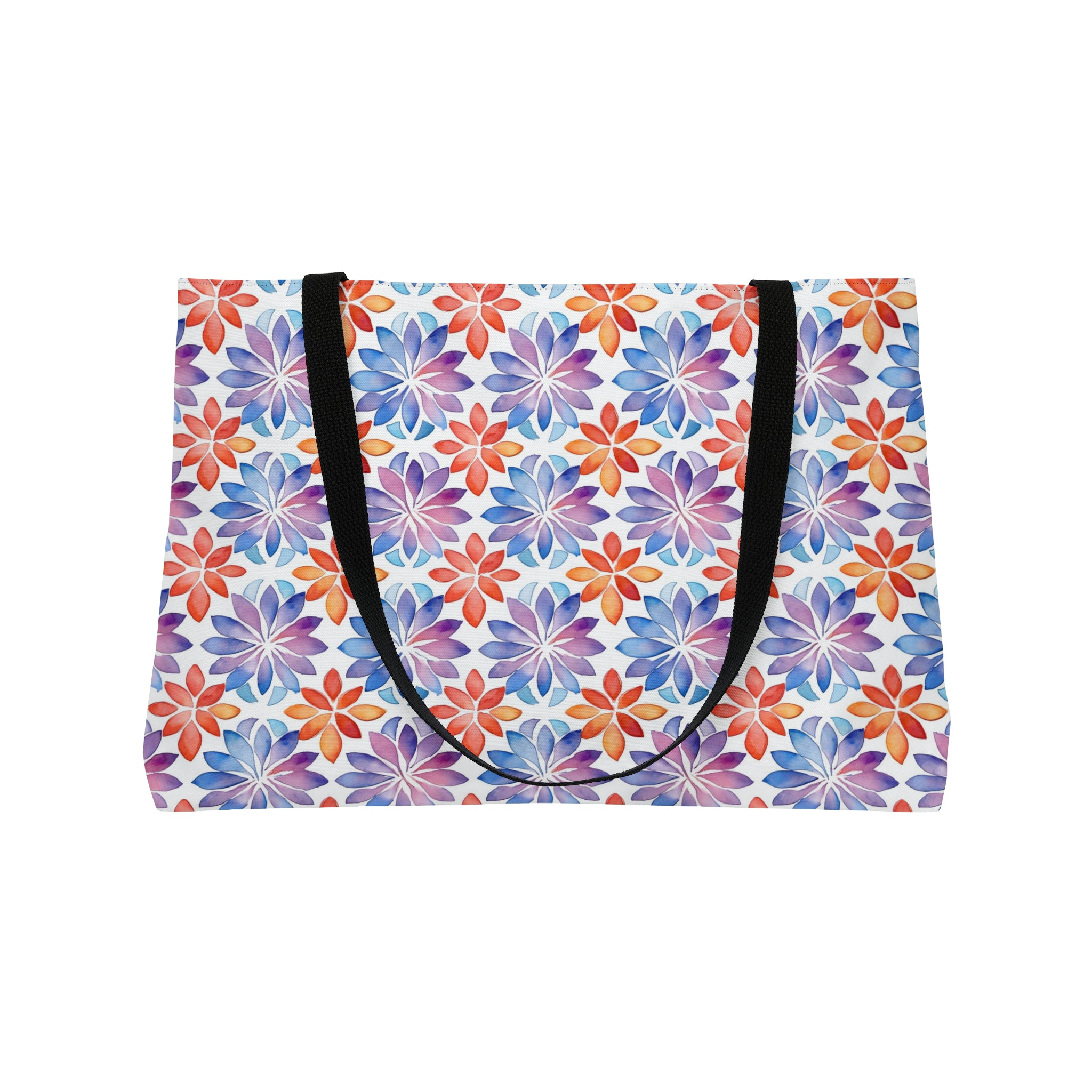 Weekender Tote Bag (AOP) - Seamless Floral Designs 05