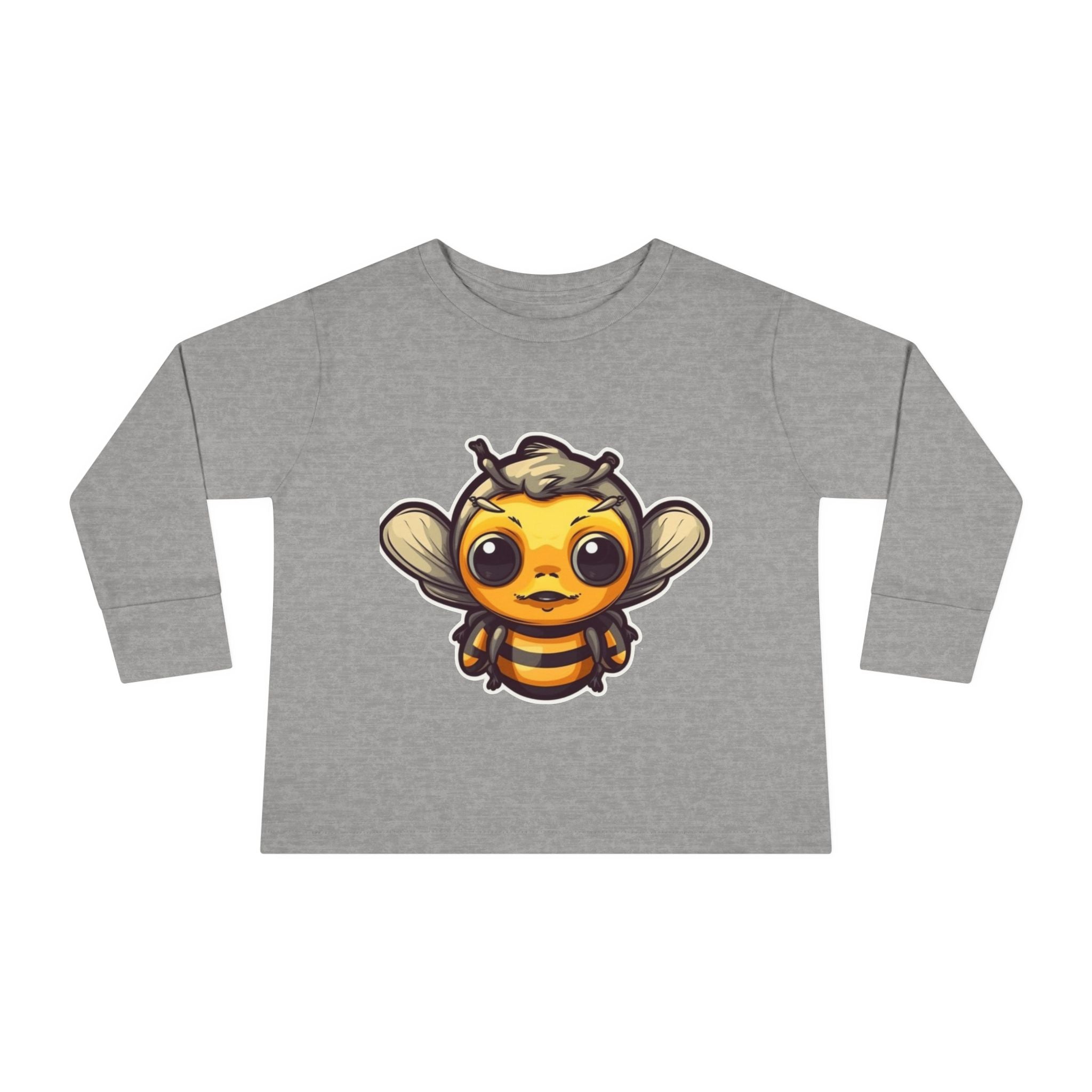 Toddler Long Sleeve Tee - Bee Larva