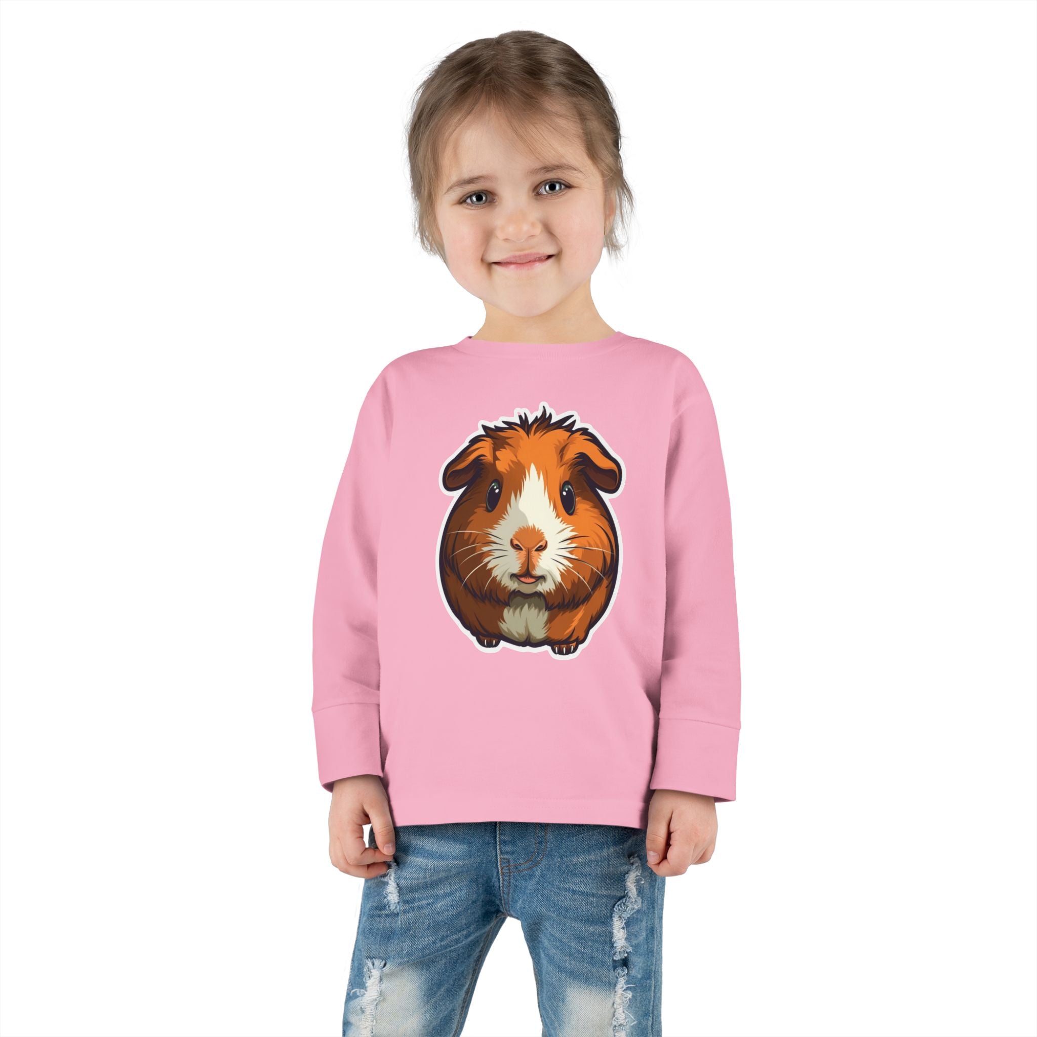 Toddler Long Sleeve Tee - Guinea Pig Pup