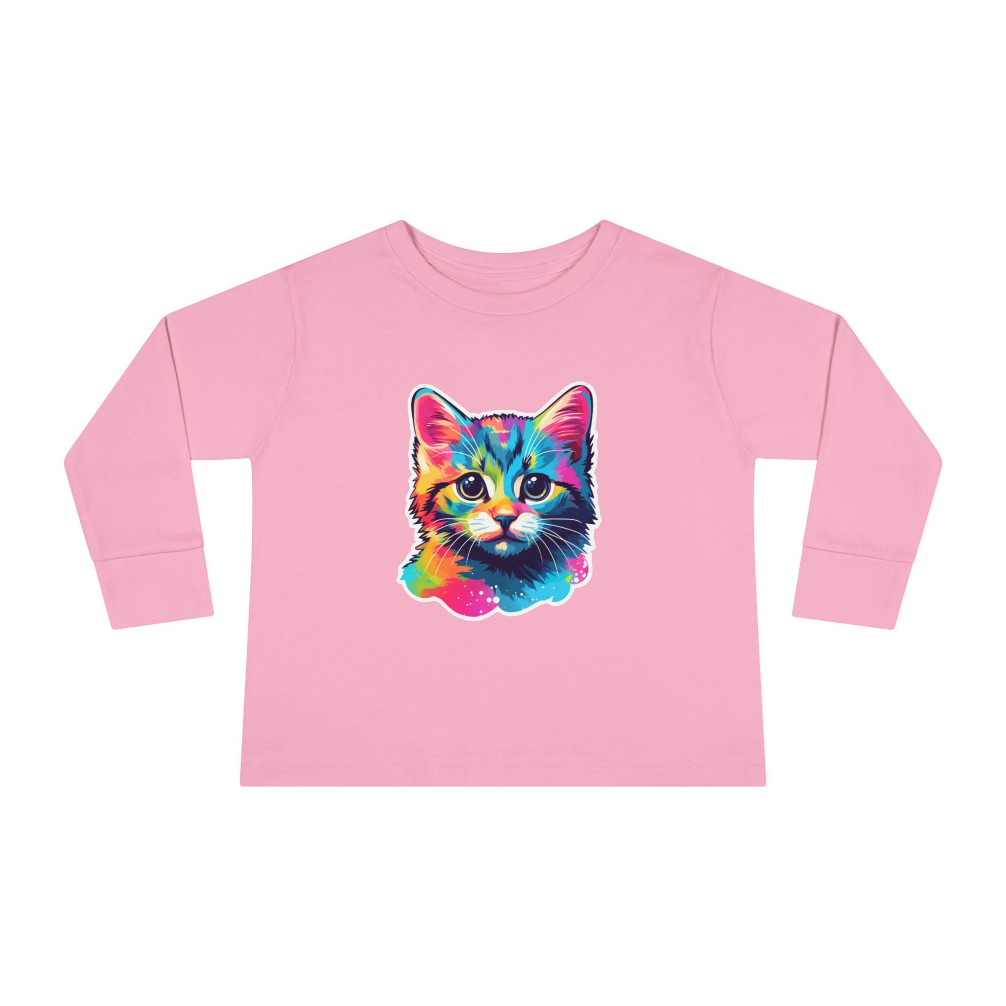 Toddler Long Sleeve Tee - Kittens 02