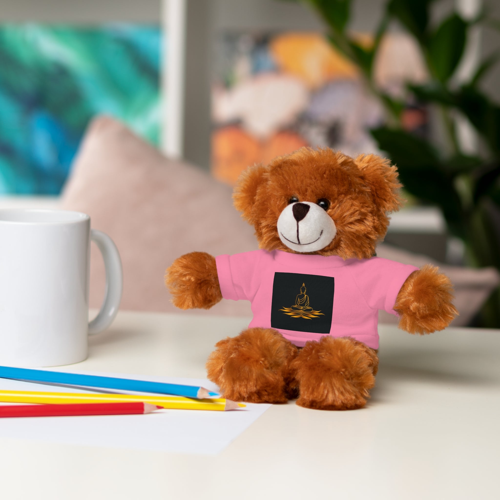 Plush Animal Gift - Meditation Tee