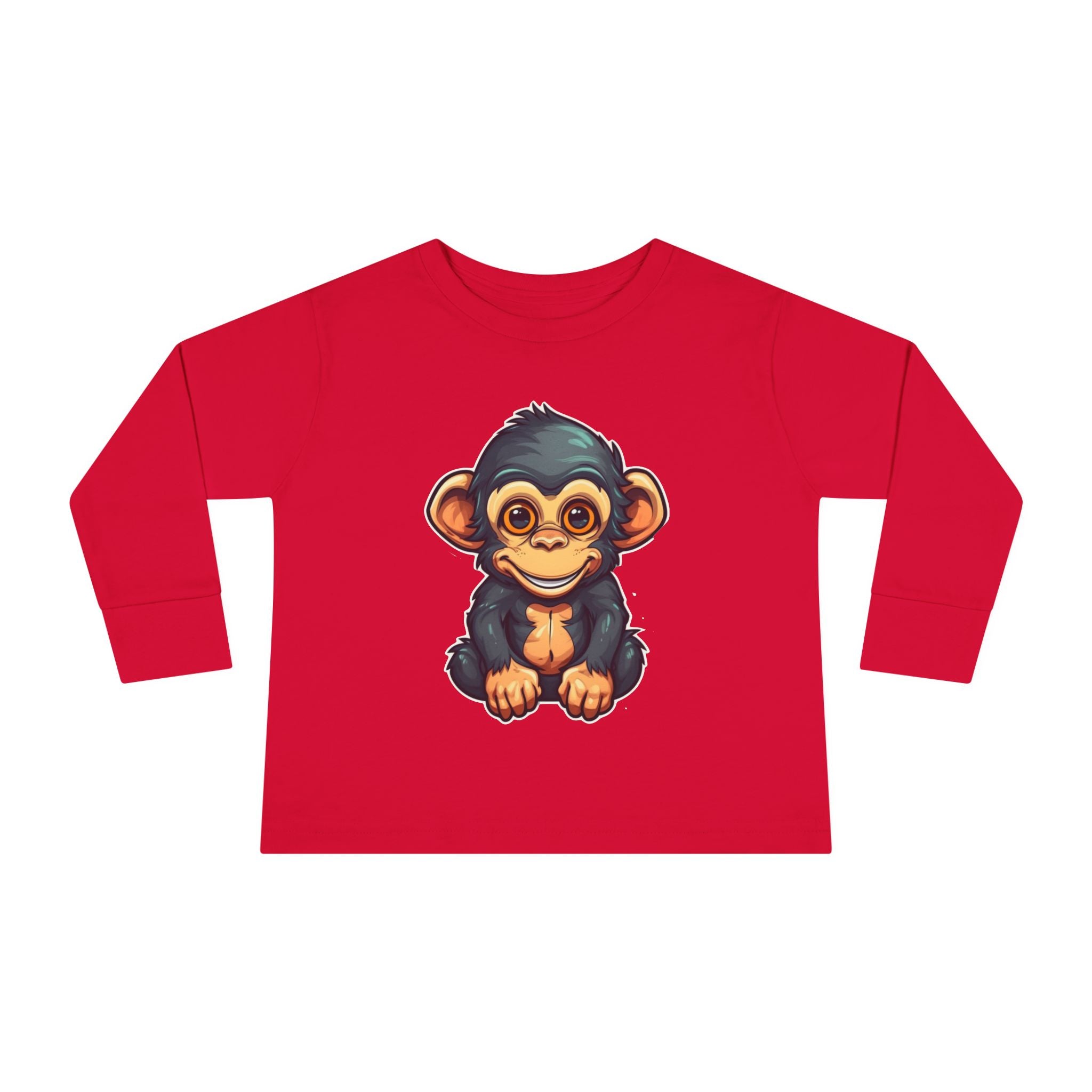 Toddler Long Sleeve Tee - Chimpanzee Infant