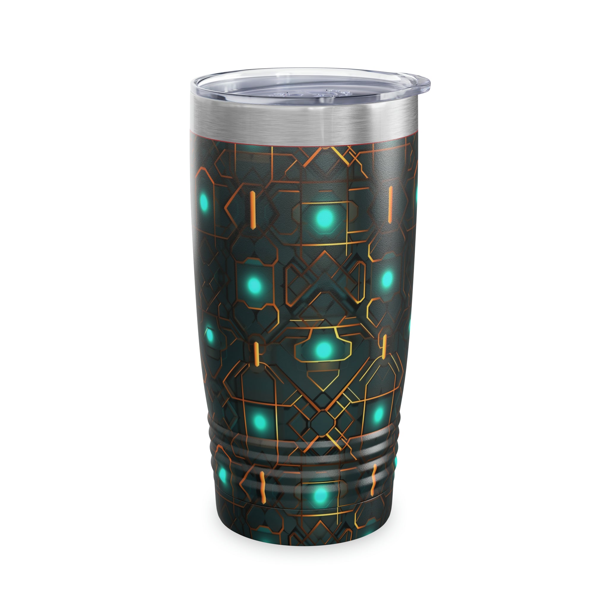 Ringneck Tumbler, 20oz (AOP) - Seamless Neon Designs 09