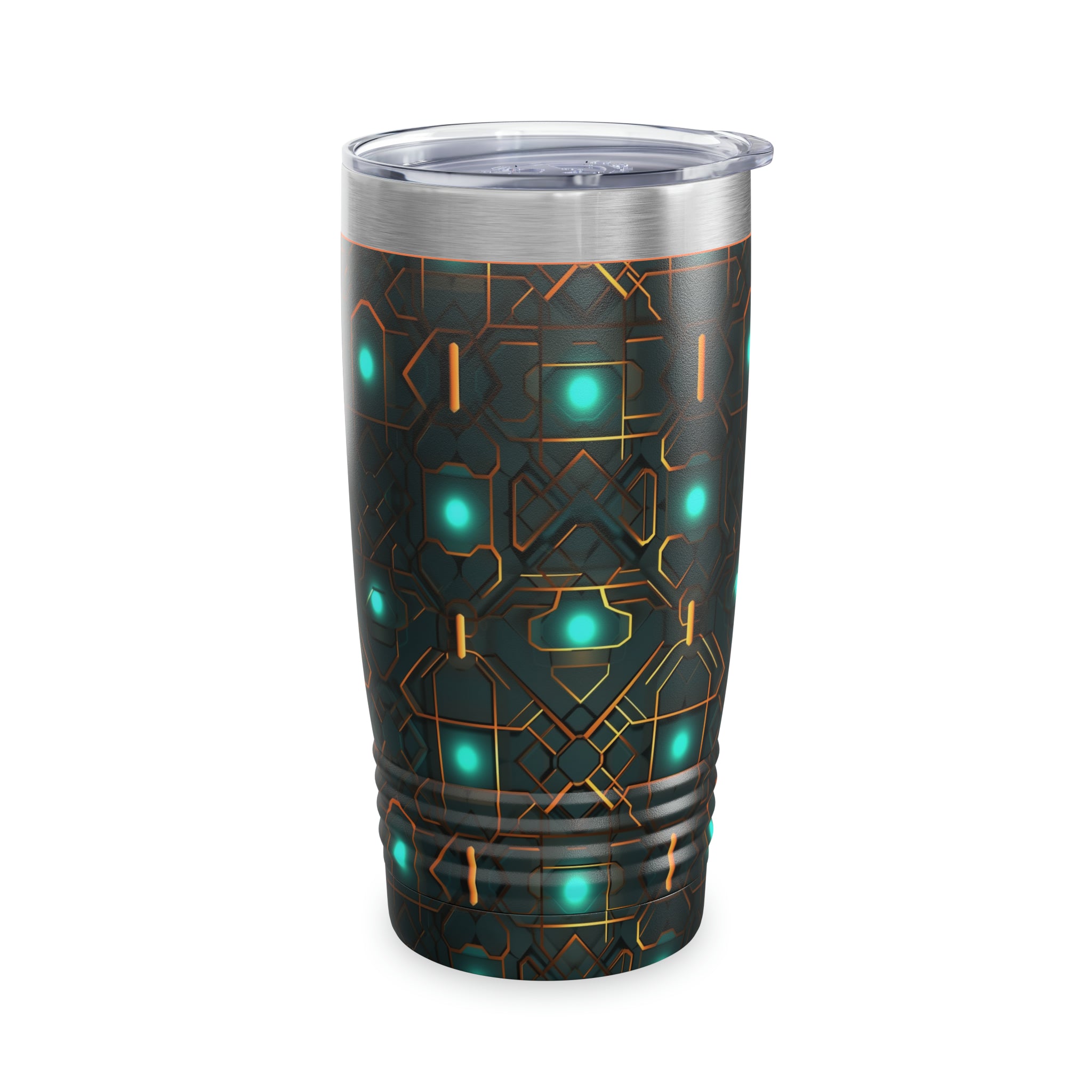 Ringneck Tumbler, 20oz (AOP) - Seamless Neon Designs 09