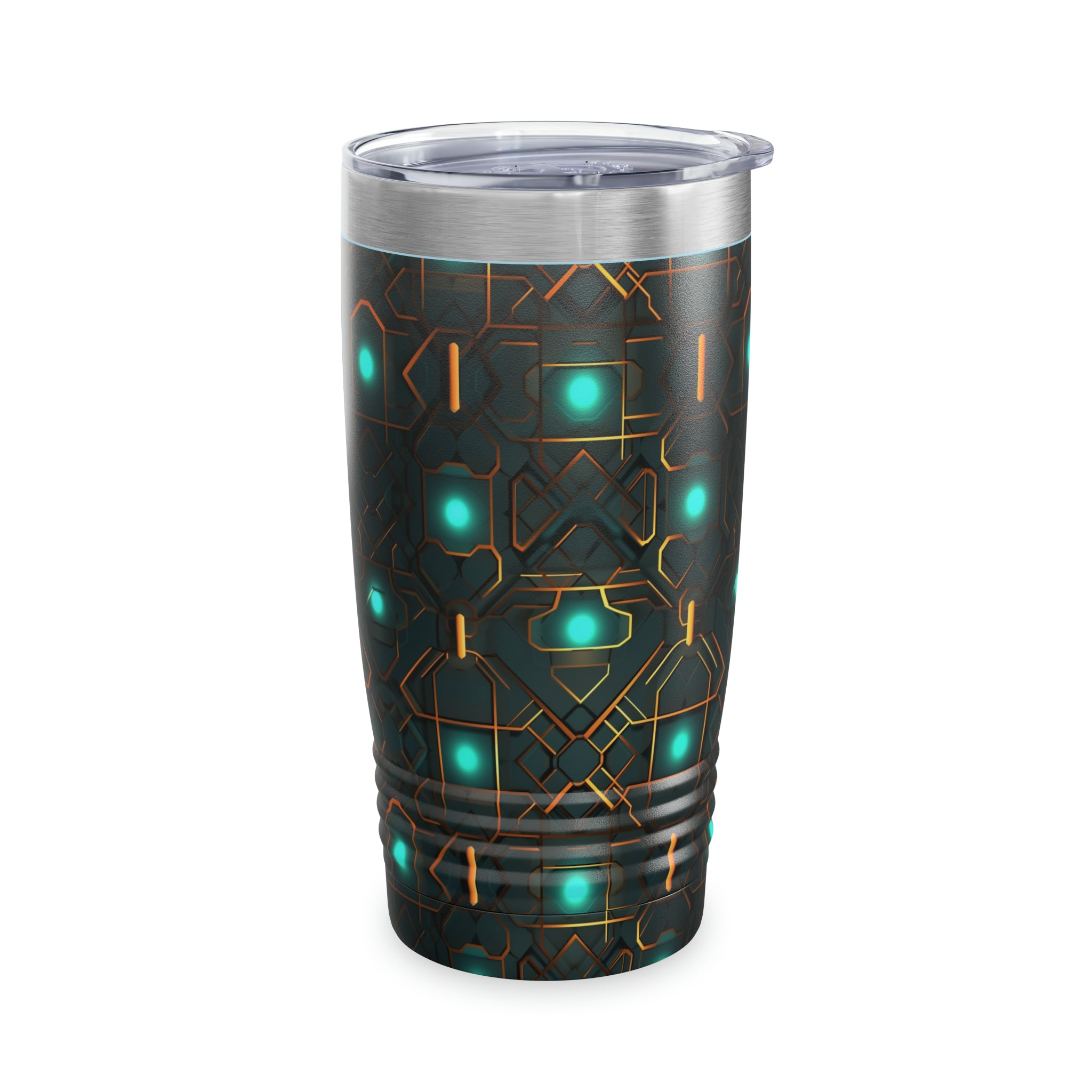 Ringneck Tumbler, 20oz (AOP) - Seamless Neon Designs 09