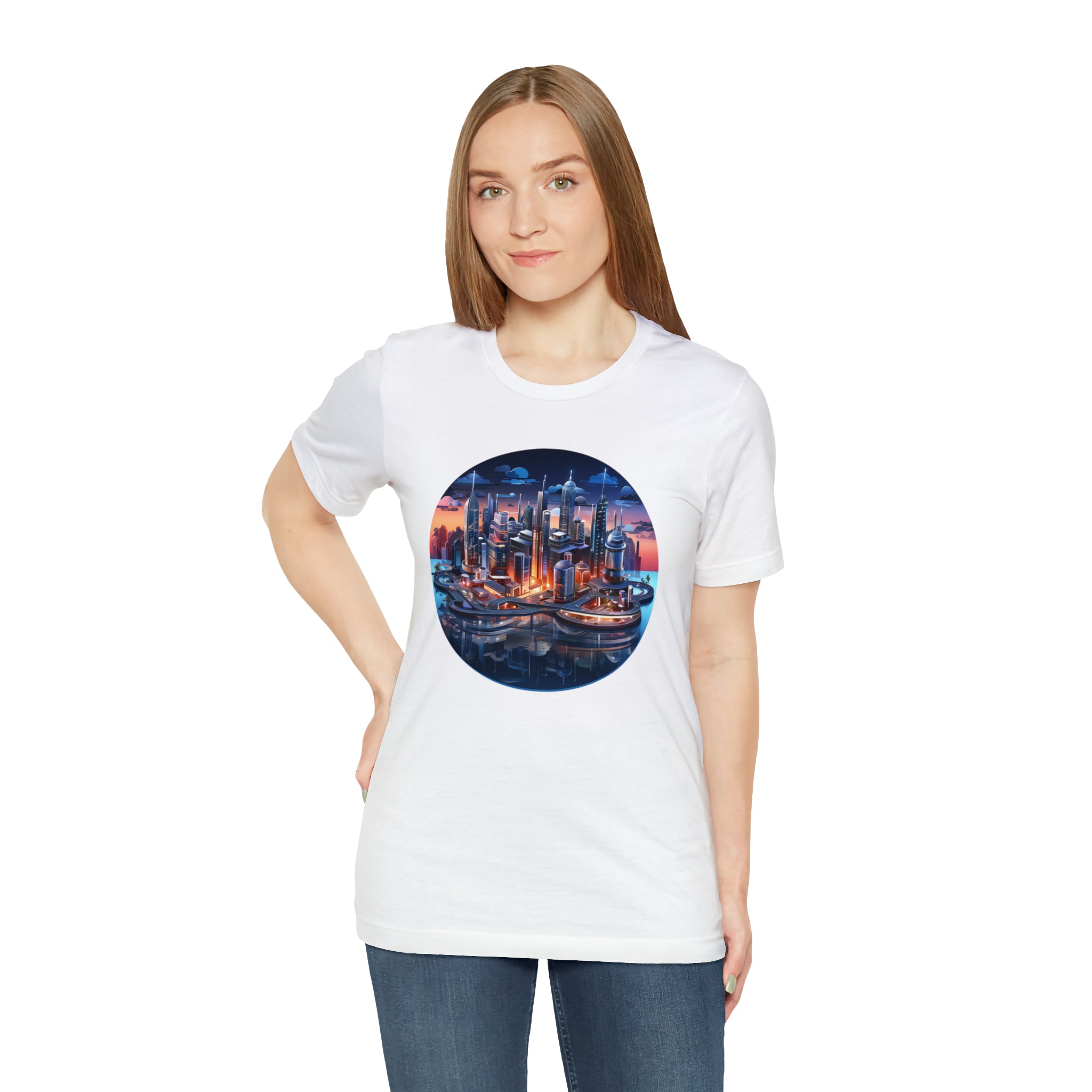 Unisex Jersey Short Sleeve Tee - Isometric Designs 05