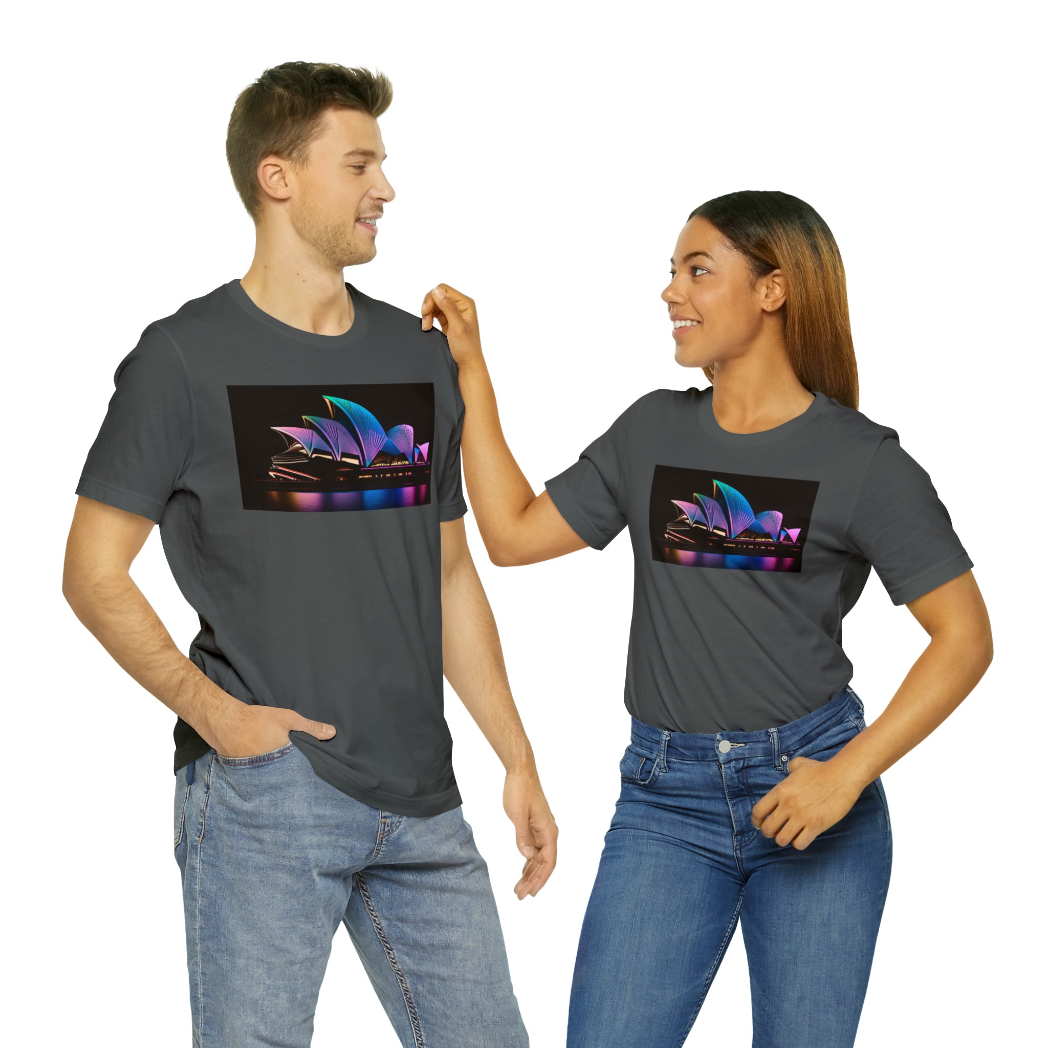 Unisex Jersey Short Sleeve Tee - Sydney Opera House, Australia