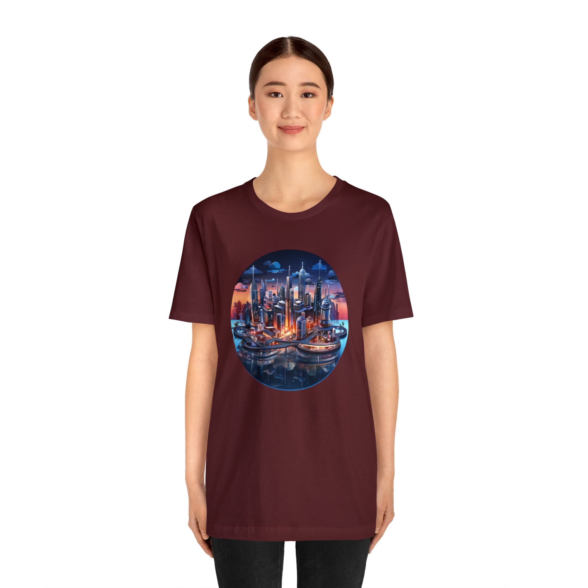 Unisex Jersey Short Sleeve Tee - Isometric Designs 05