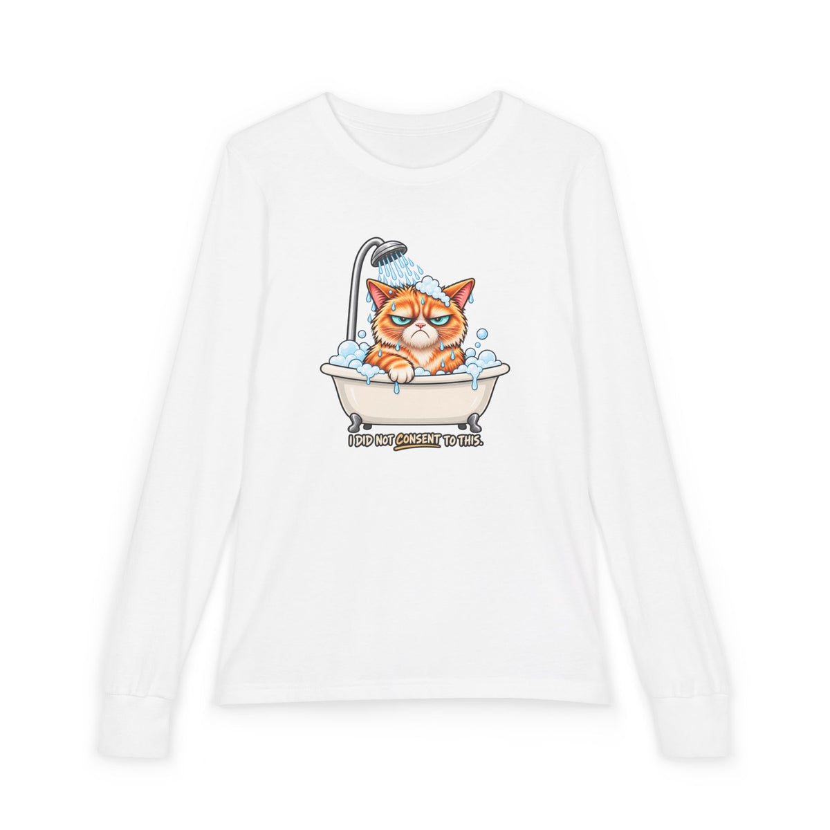 Forced Hydration - Mildly Feral - Youth Long Sleeve Tee