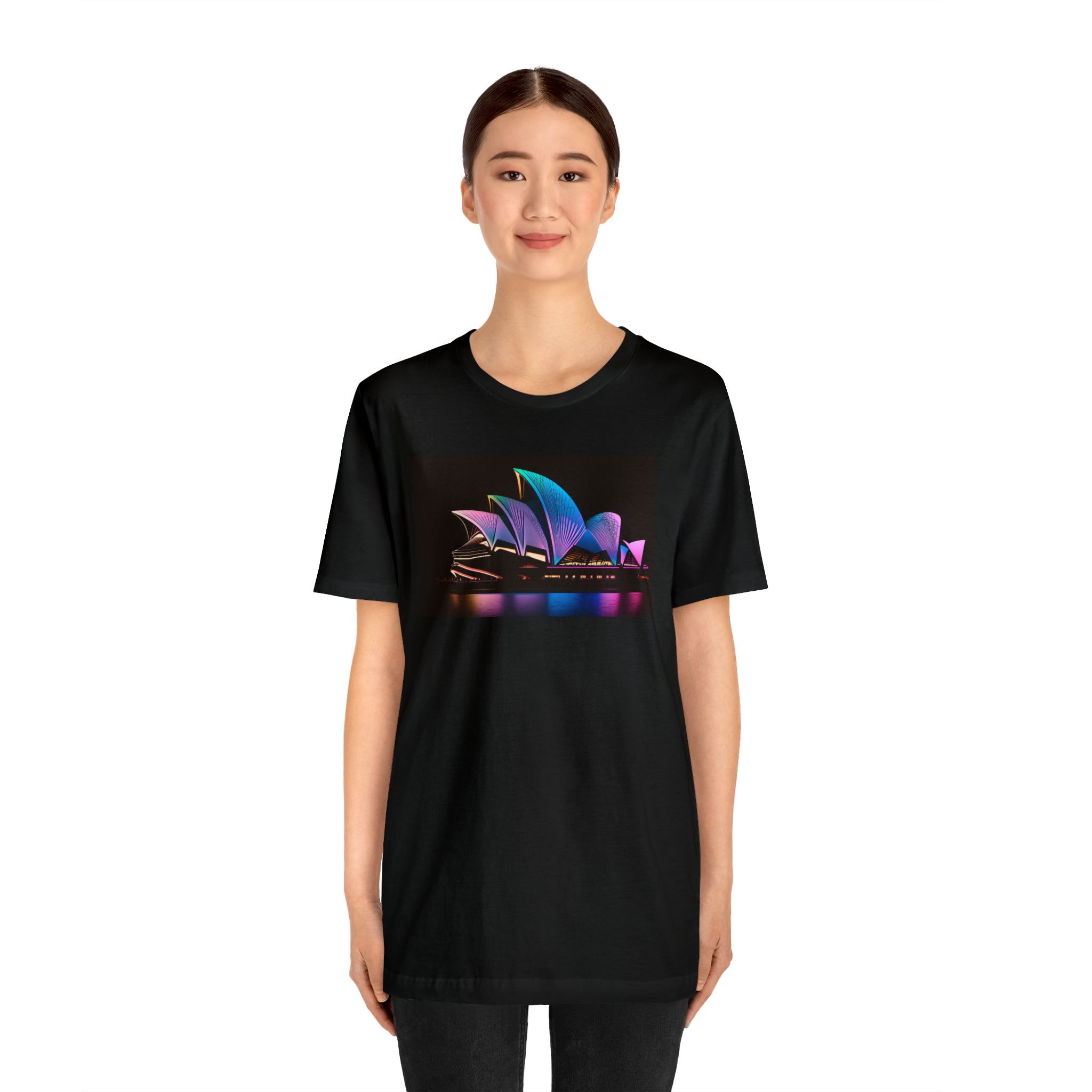 Unisex Jersey Short Sleeve Tee - Sydney Opera House, Australia