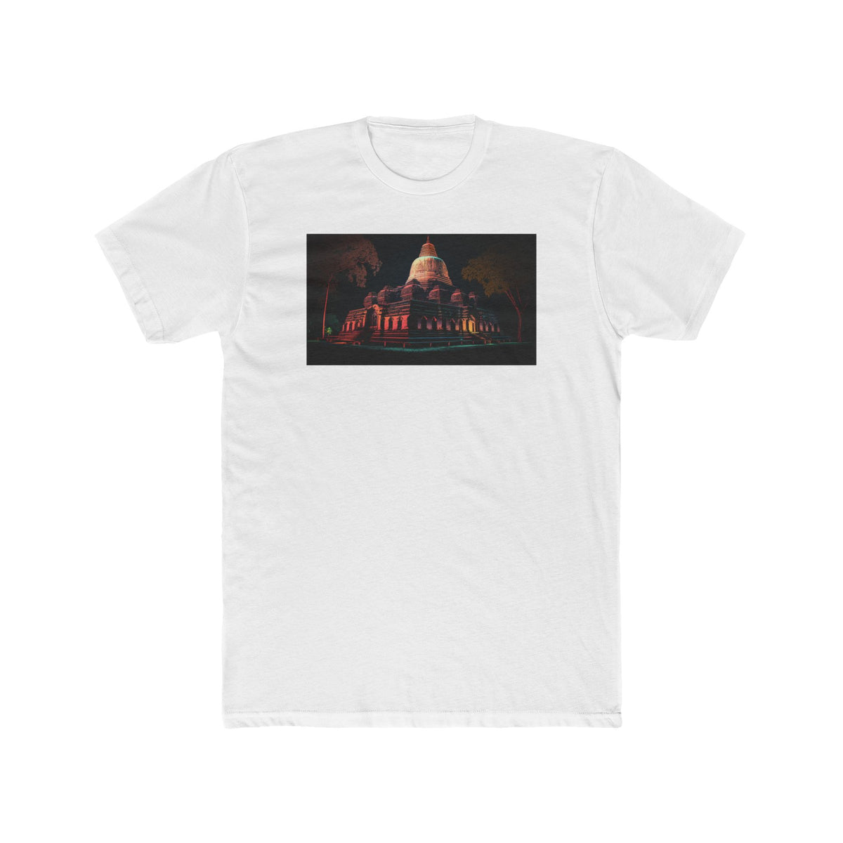 Men's Cotton Crew Tee - Elsewhere collection - Ruwanwelisaya Stupa