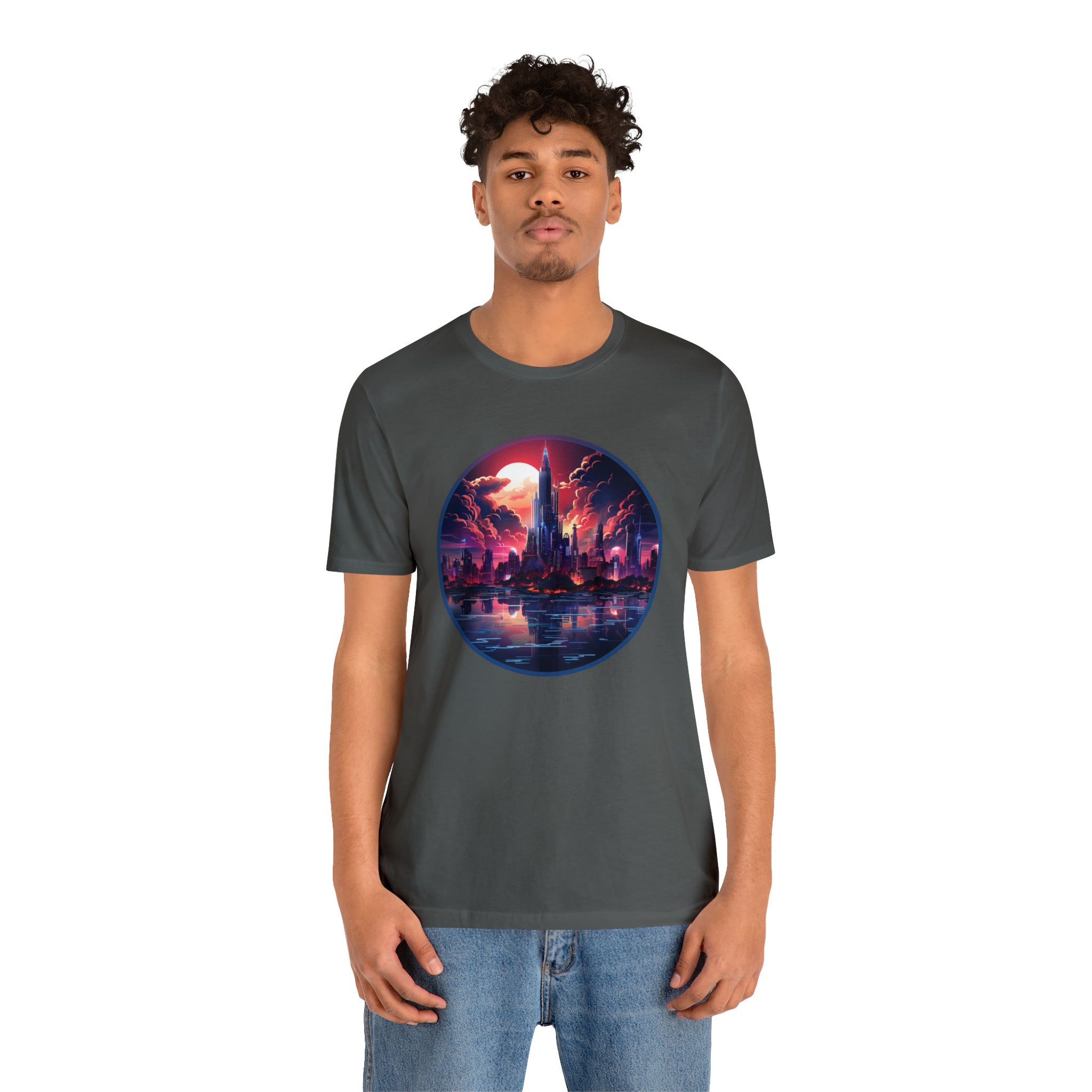 Unisex Jersey Short Sleeve Tee - Isometric Designs 12