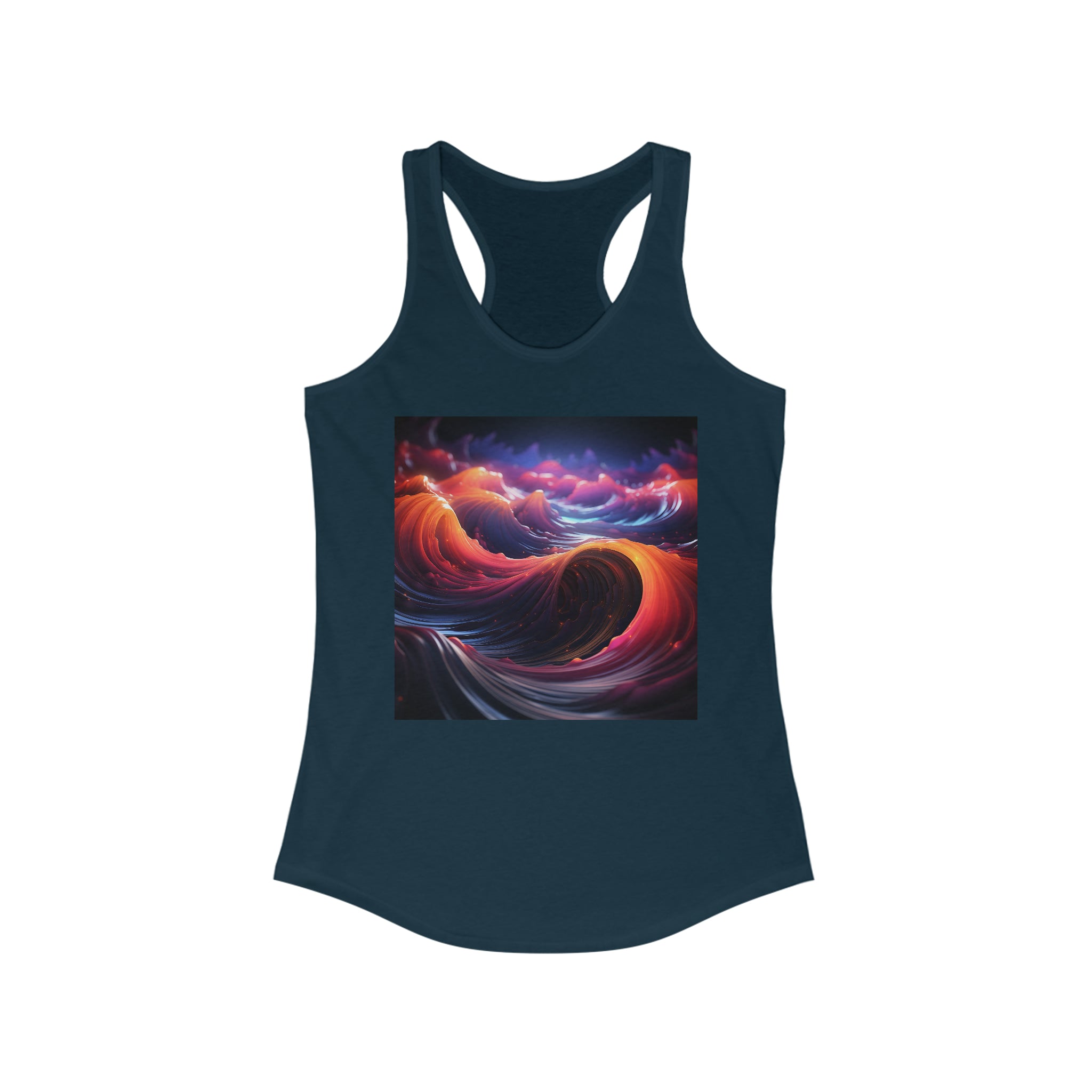 Women's Ideal Racerback Tank - Vector Art Design 40