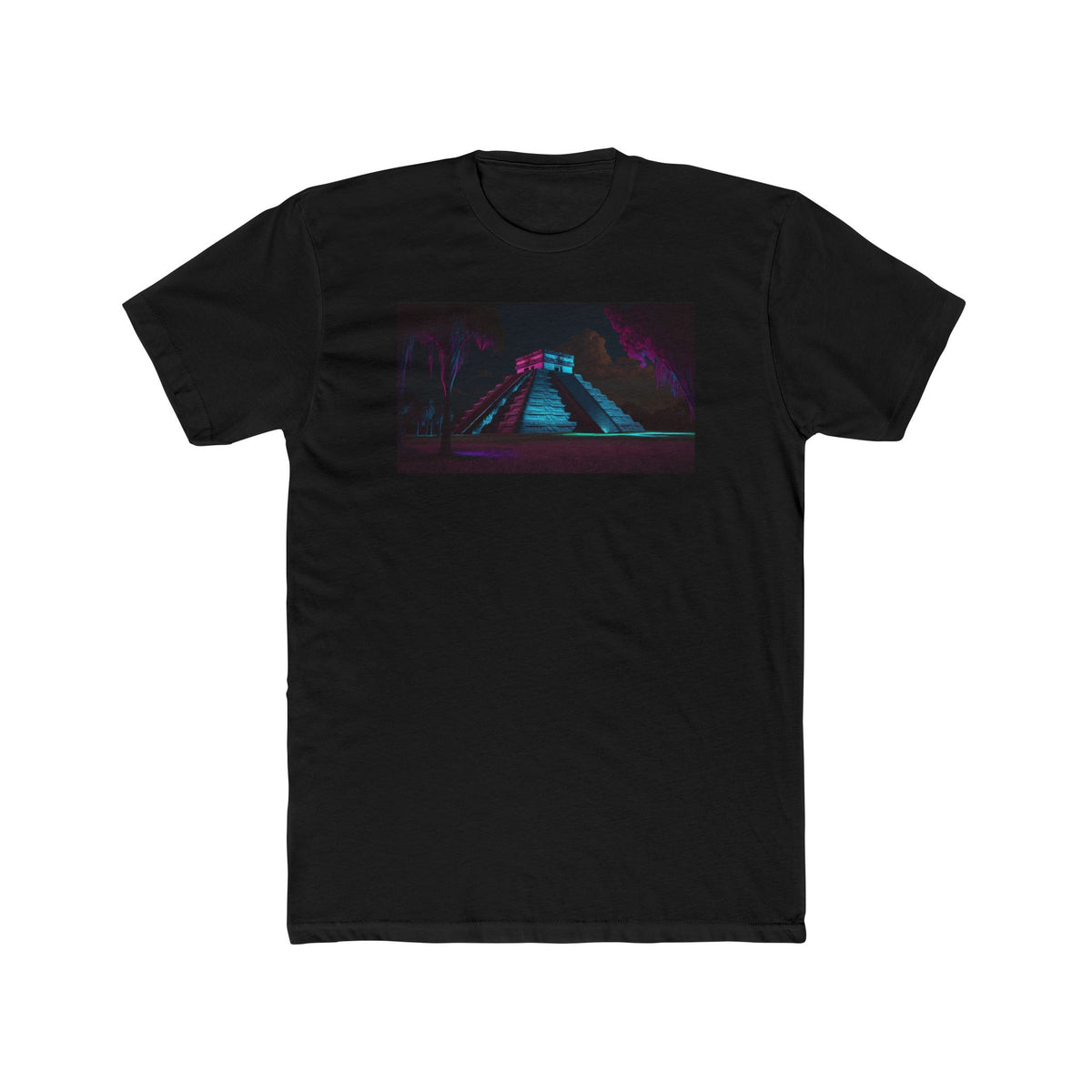 Men's Cotton Crew Tee - Elsewhere collection - Chichen Itza